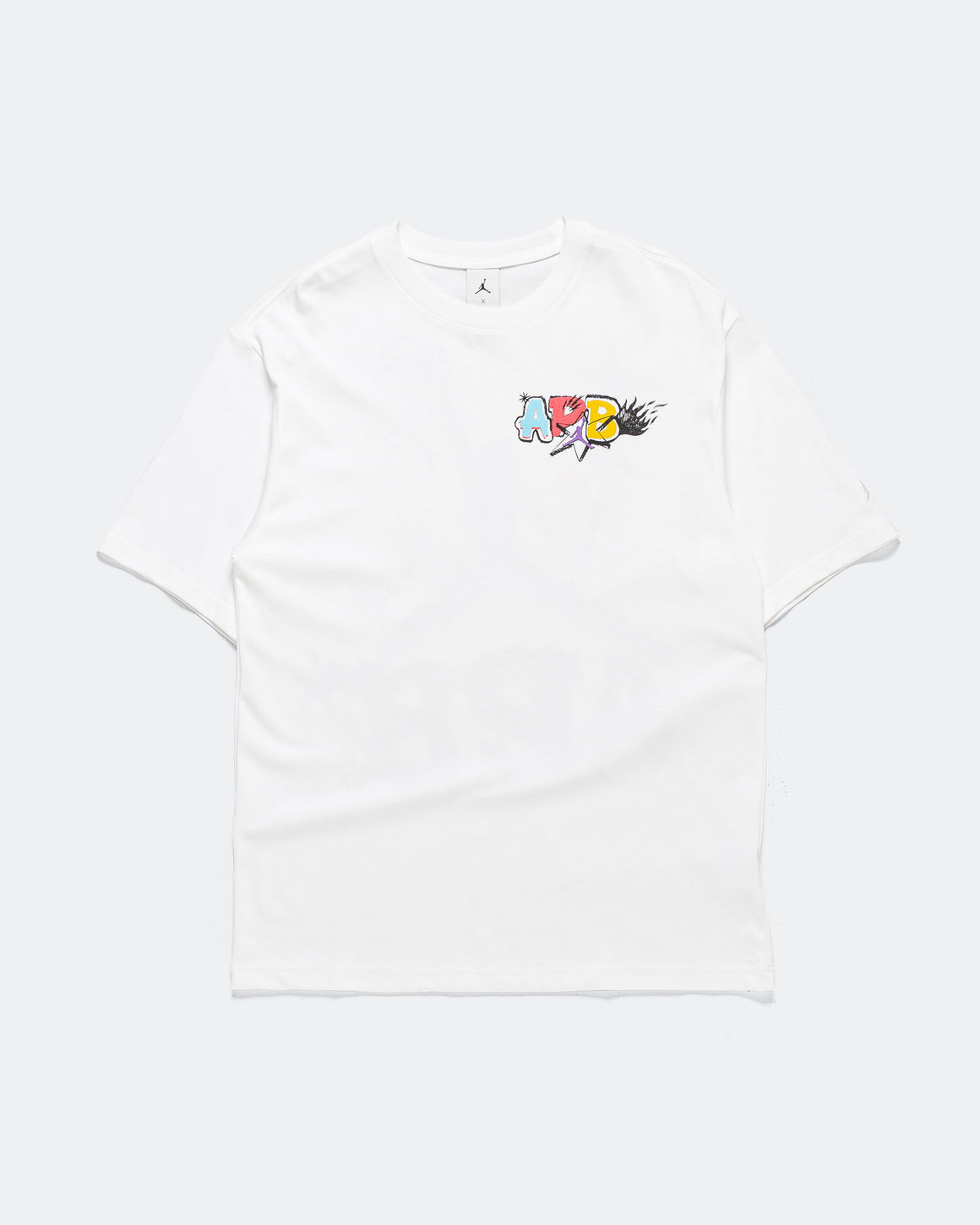 Jordan - Jordan SS Tee x APB - White - UP THERE