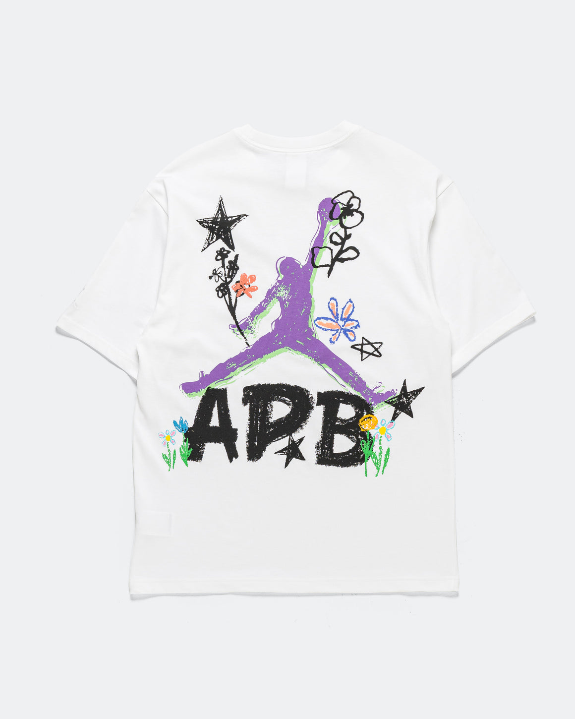 Jordan - Jordan SS Tee x APB - White - UP THERE