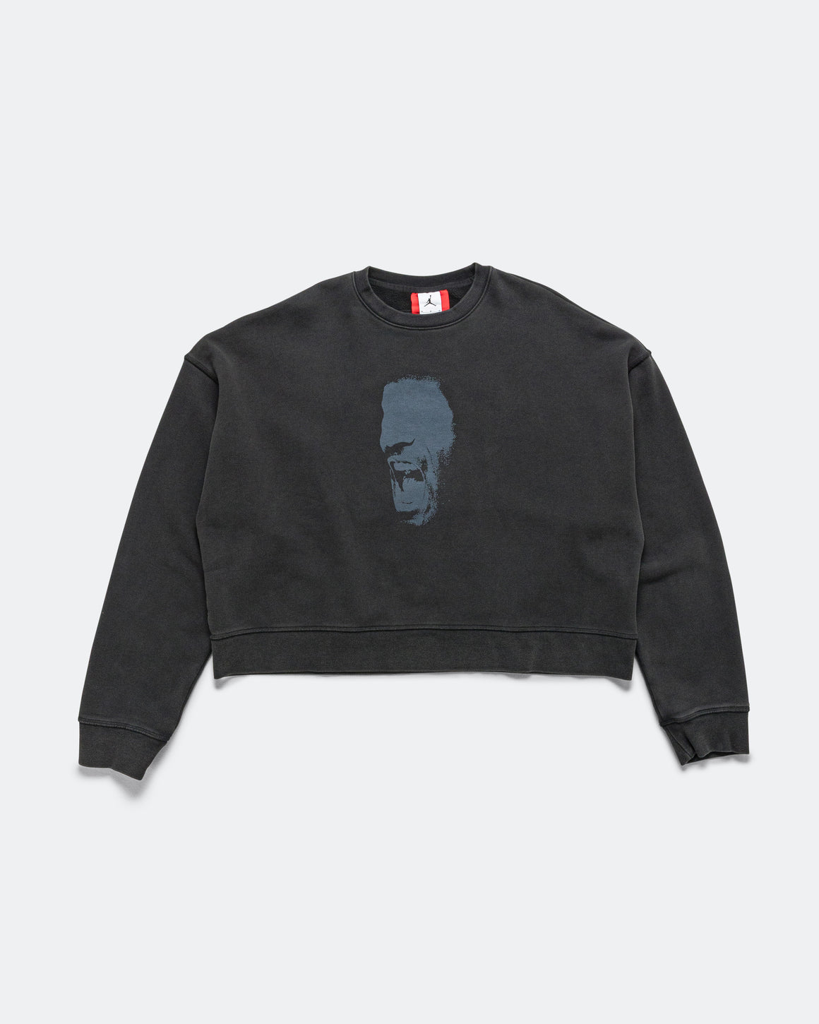 Jordan - Jordan x IH Cropped Fleece Crew - Black - UP THERE
