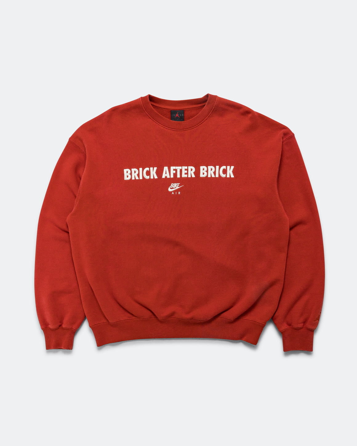 Jordan - Jordan x Nigel Sylvester Fleece Crewneck- Cinnabar - UP THERE
