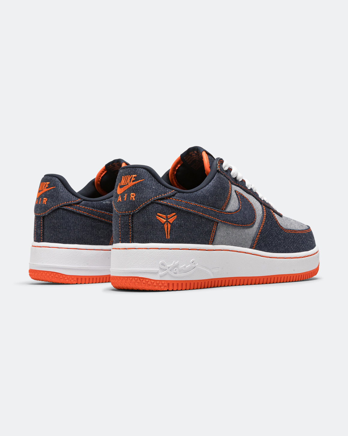 Nike - Air Force 1 Low Protro - Obsidian/Safety Orange - UP THERE