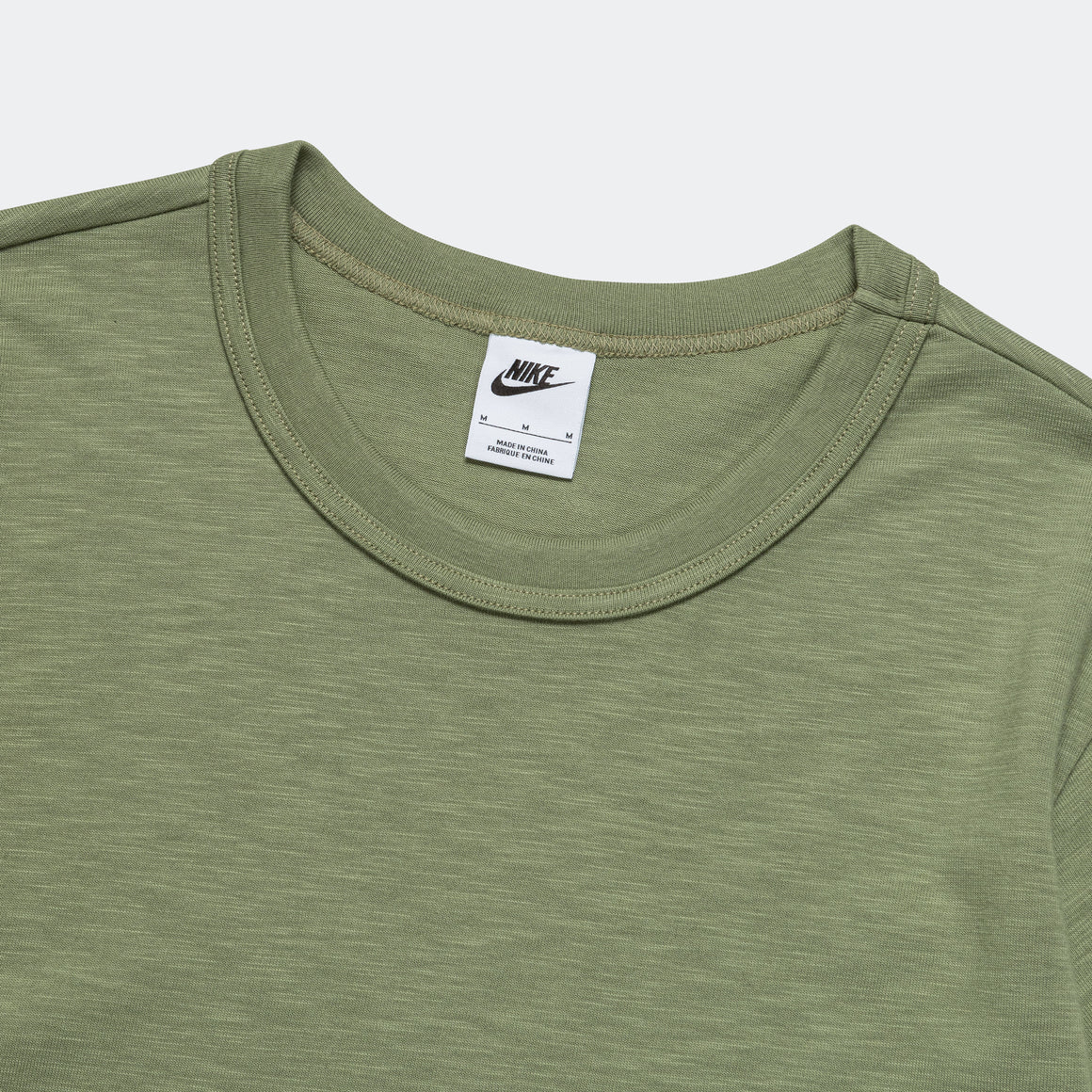 Nike Life SS Knit Top - Oil Green