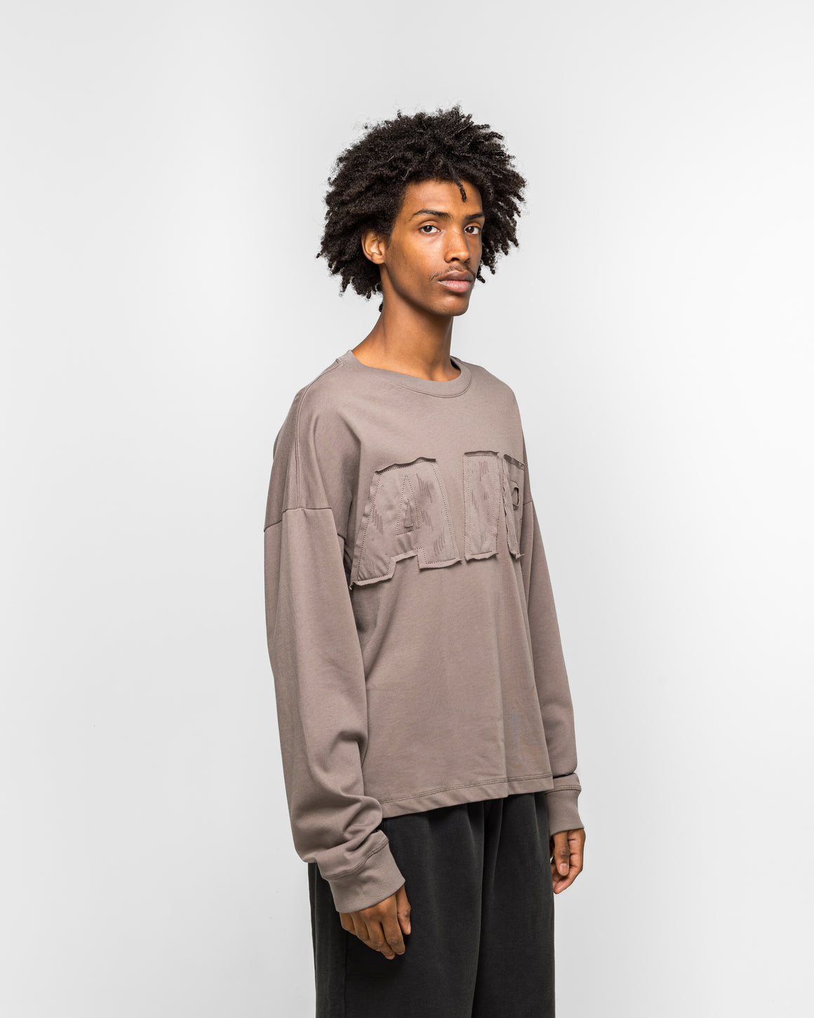 Jordan - M J Air LS Tee - Cave Stone - UP THERE
