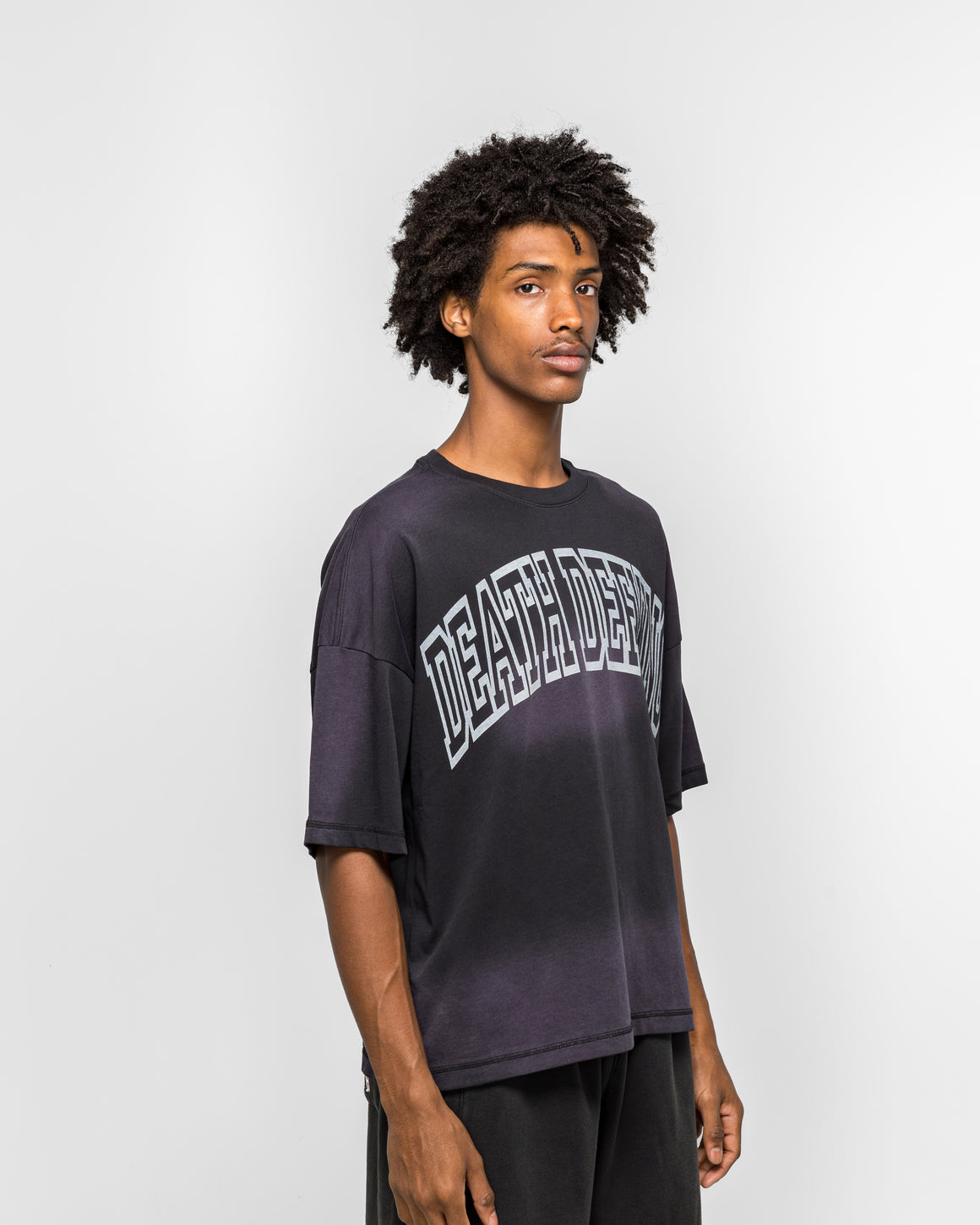 Jordan - M J Death Defying SS Tee - Black - UP THERE