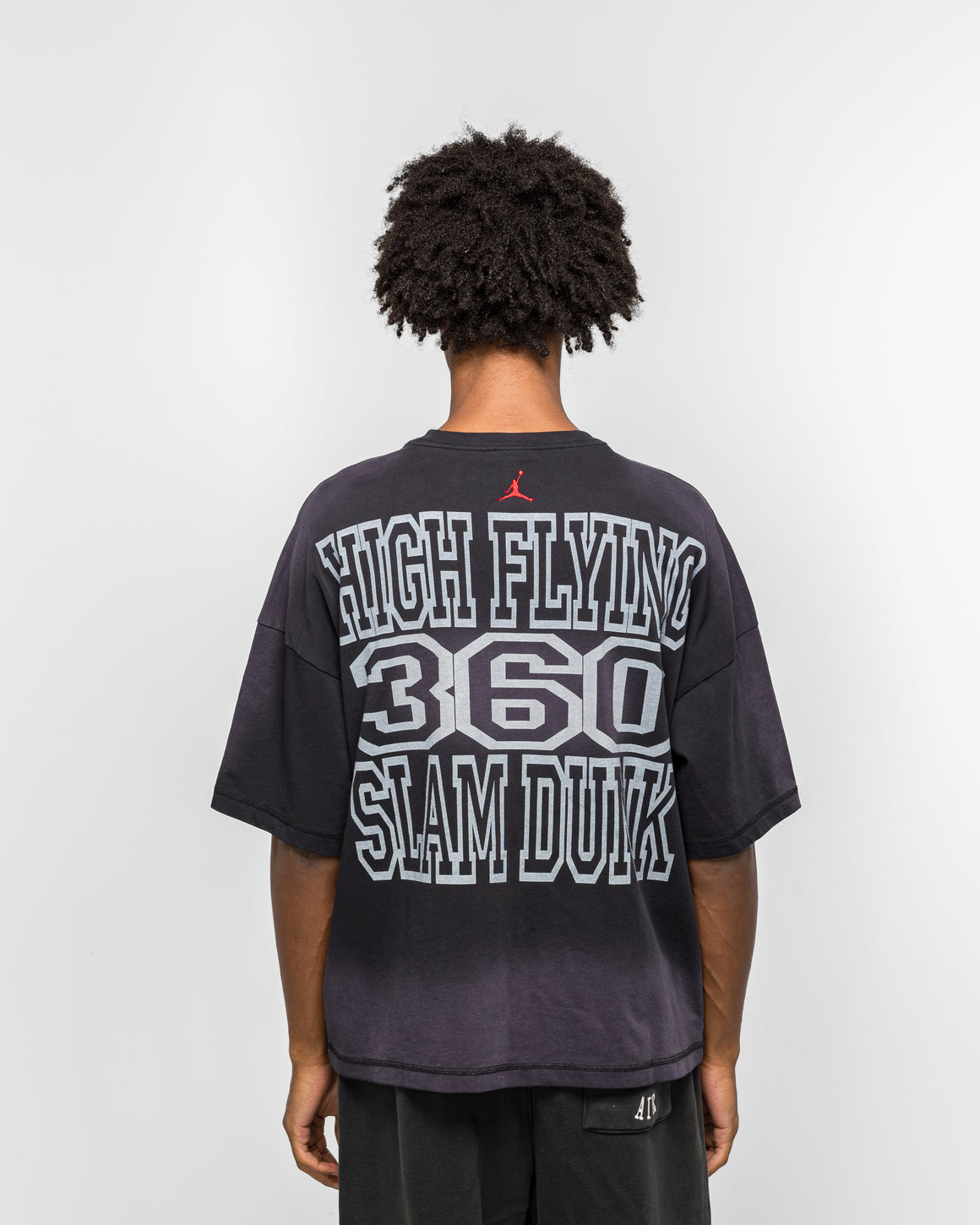 Jordan - M J Death Defying SS Tee - Black - UP THERE