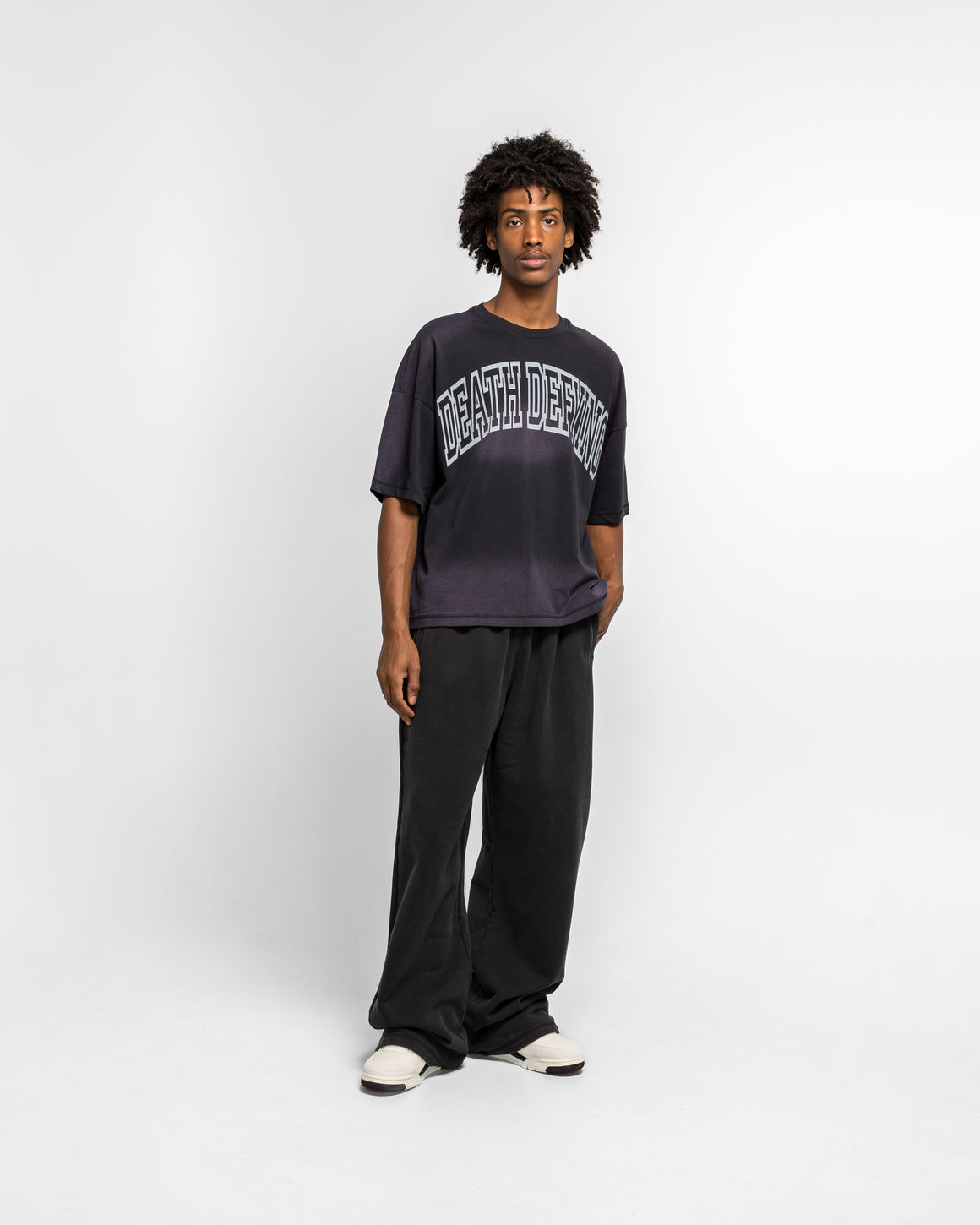 Jordan - M J Death Defying SS Tee - Black - UP THERE