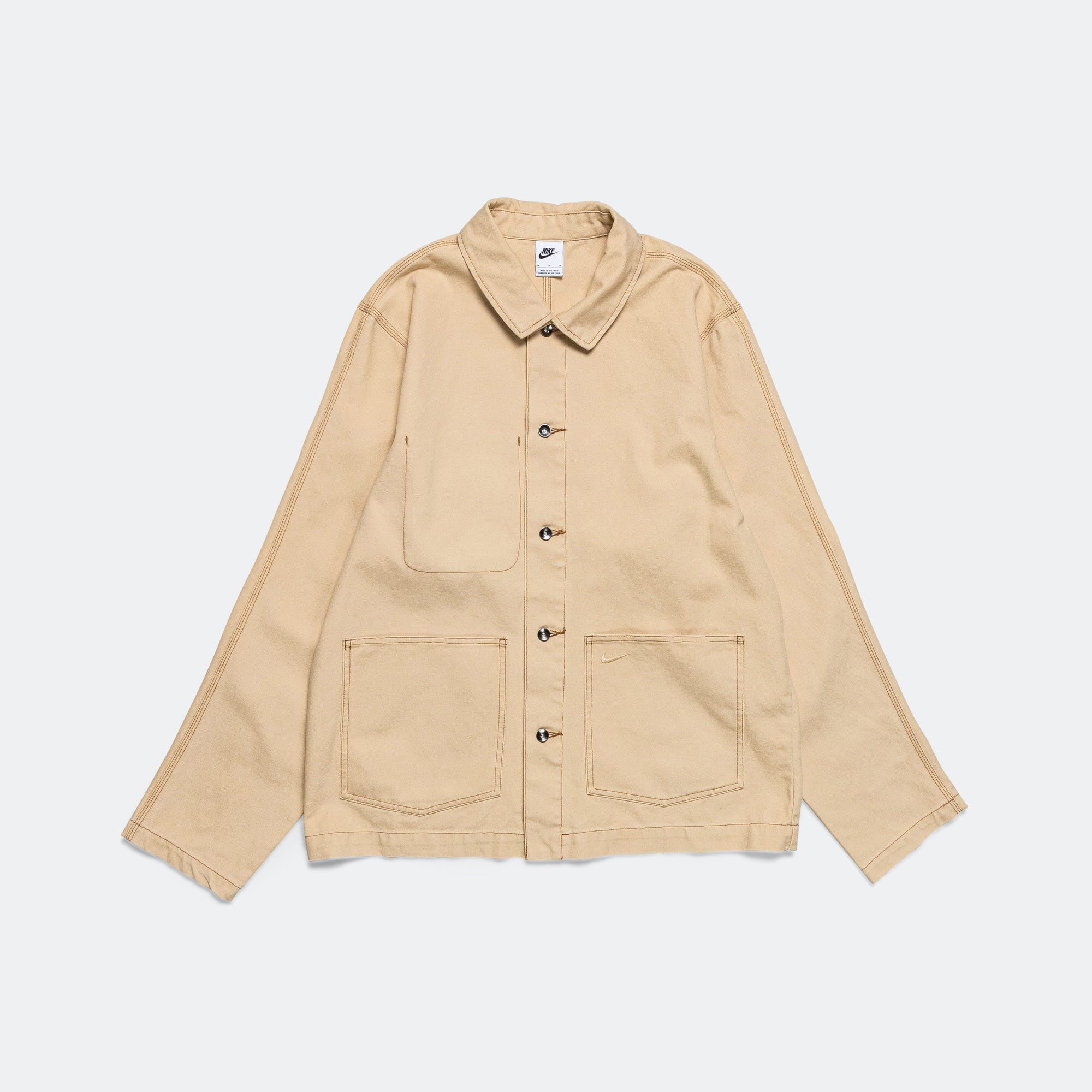 Nike Life Chore Coat - Sesame Cotton Canvas | UP THERE