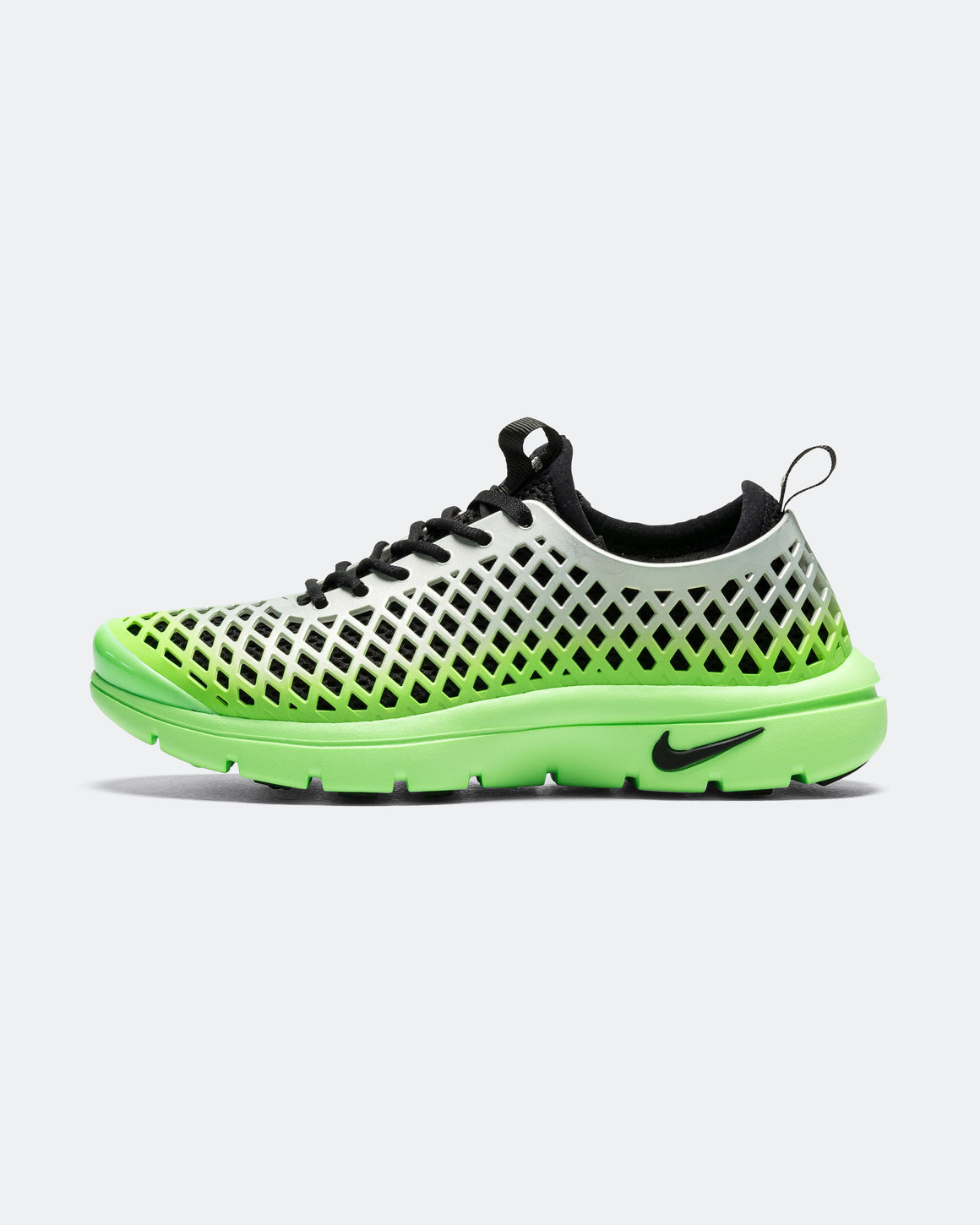 Nike - Womens Rejuven8 Run OG SP QS - Metallic Silver/Black-Voltage Green - UP THERE