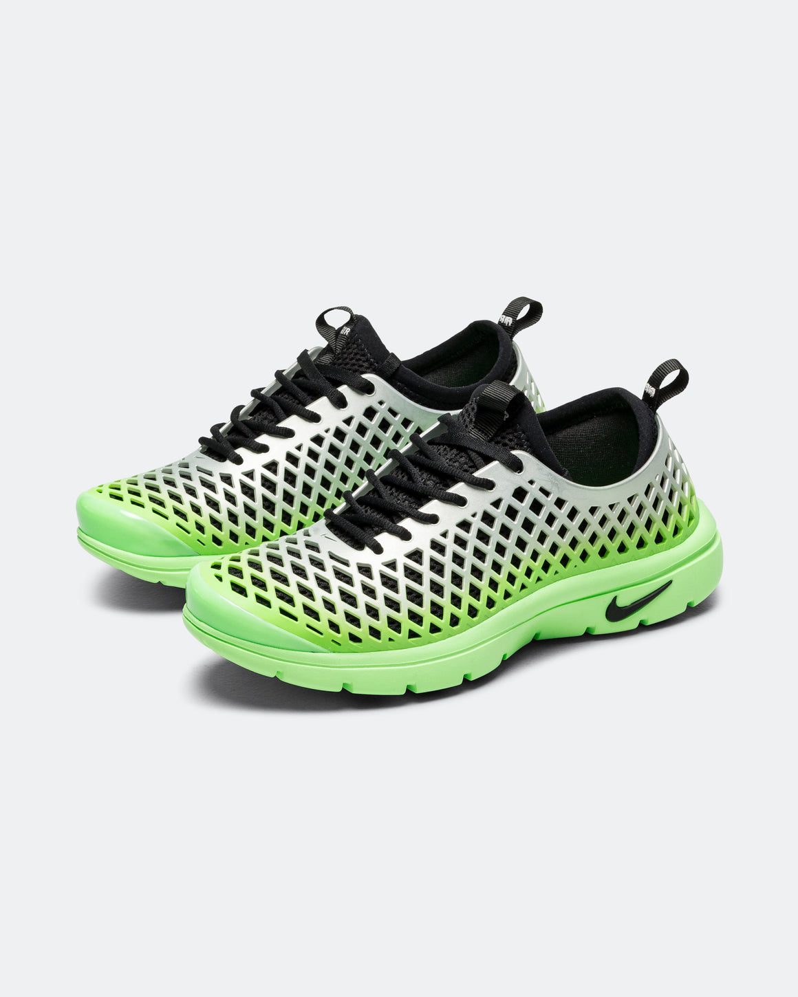 Nike - Womens Rejuven8 Run OG SP QS - Metallic Silver/Black-Voltage Green - UP THERE