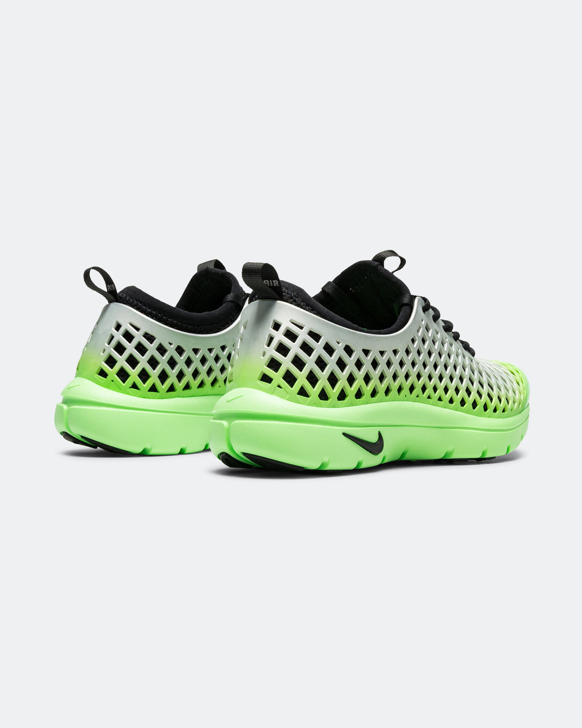 Nike - Womens Rejuven8 Run OG SP QS - Metallic Silver/Black-Voltage Green - UP THERE
