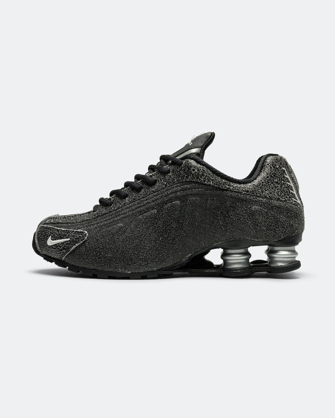 Nike - Shox R4 QS - Black/Sail-LT Smoke Grey-Metallic Silver - UP THERE