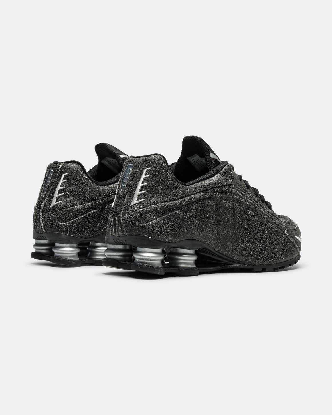 Nike - Shox R4 QS - Black/Sail-LT Smoke Grey-Metallic Silver - UP THERE