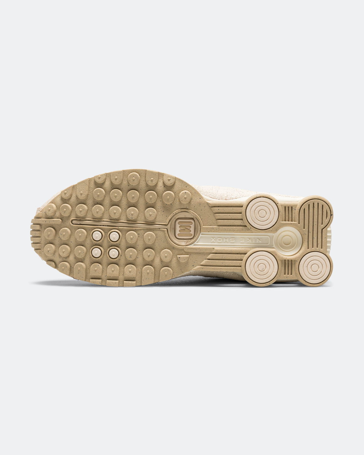Nike - Shox R4 QS - Natural/Net-Metallic Silver - UP THERE
