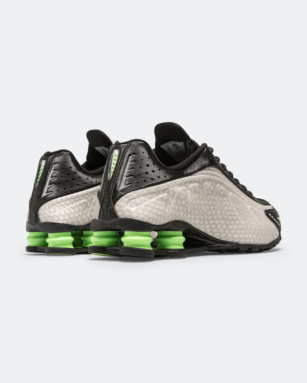 Nike - Shox R4 SP - Grey Haze/Lime Glow-Black - UP THERE