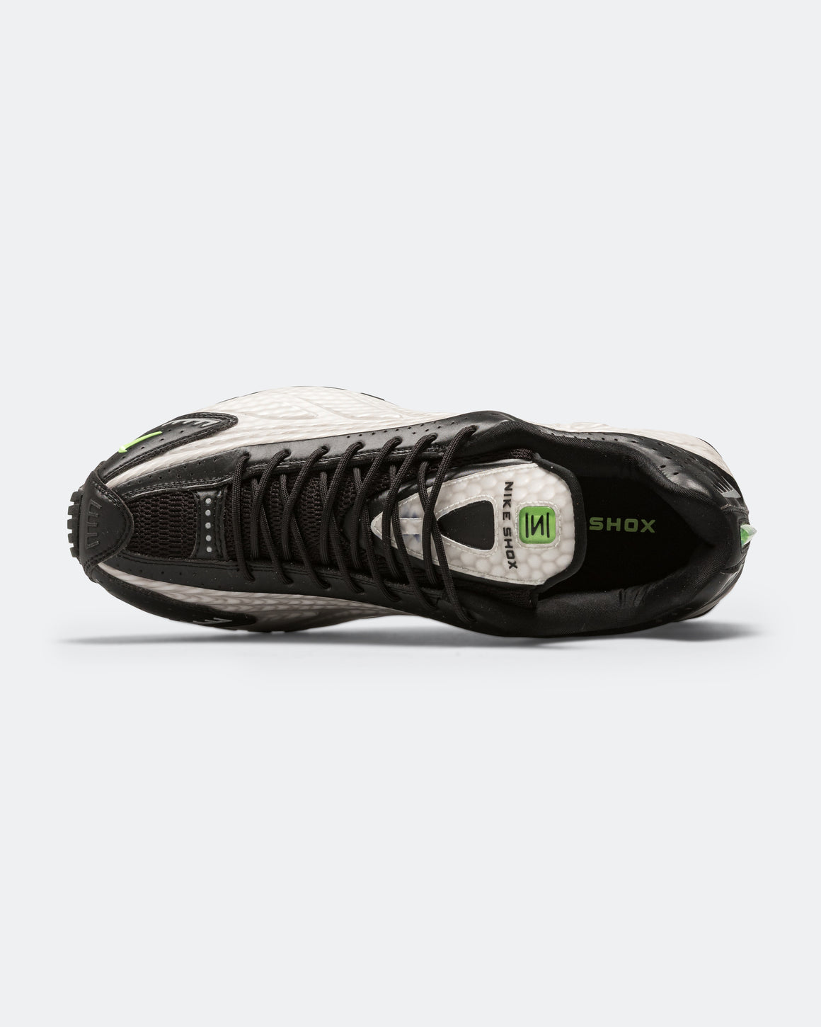 Nike - Shox R4 SP - Grey Haze/Lime Glow-Black - UP THERE