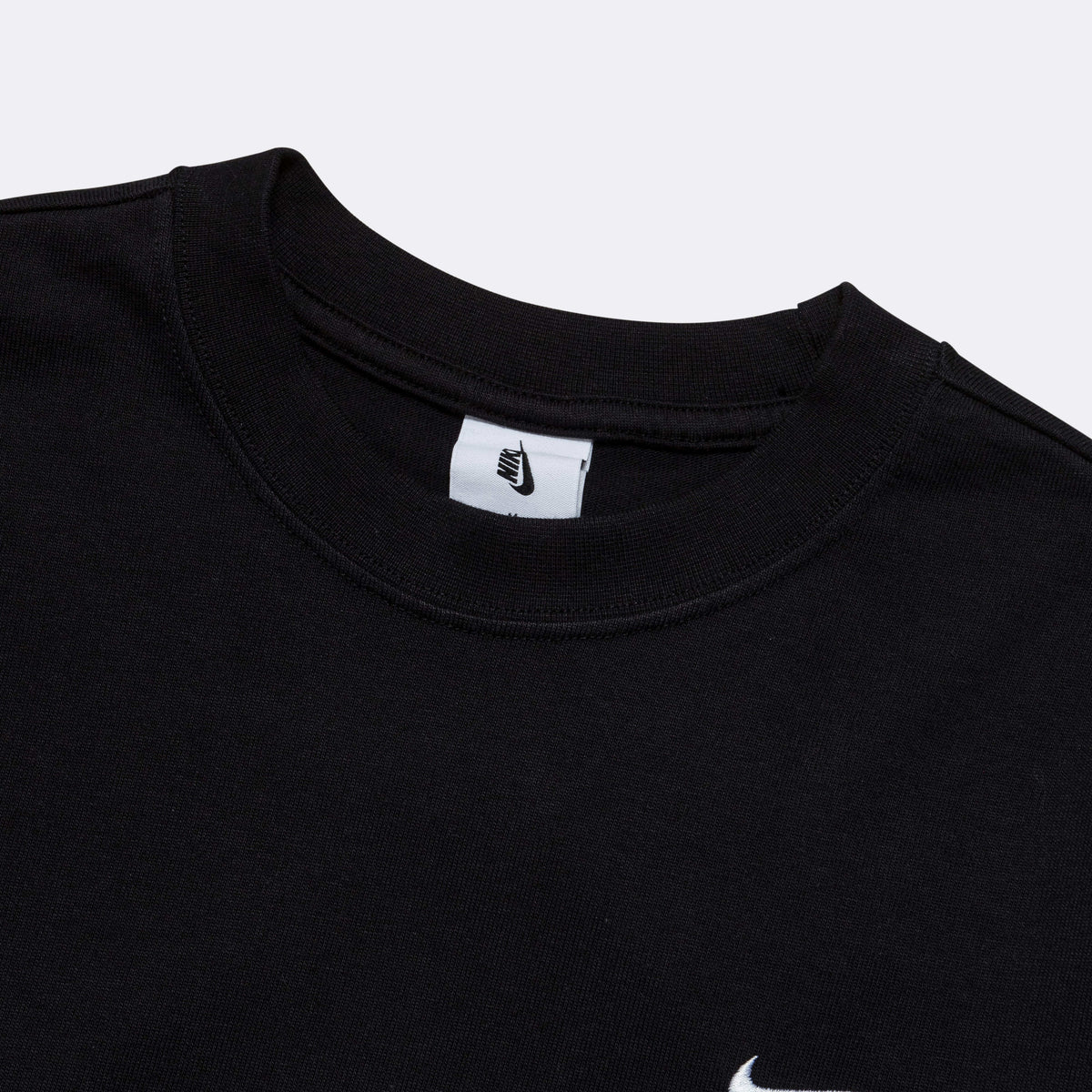NikeLab Solo Swoosh LS Top - Black/White | UP THERE