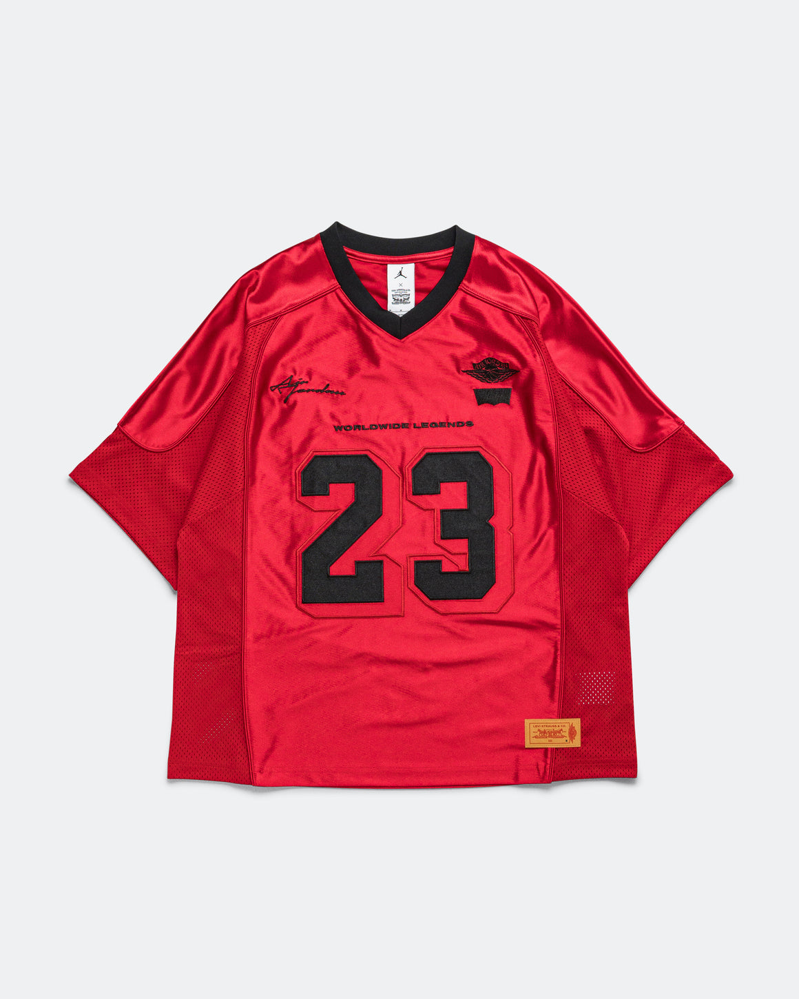Jordan - SS Jersey x Levis - Gym Red/Black - UP THERE