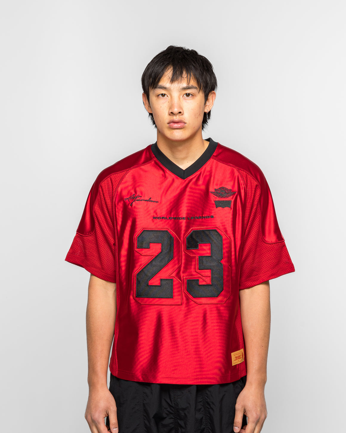 Jordan - SS Jersey x Levis - Gym Red/Black - UP THERE