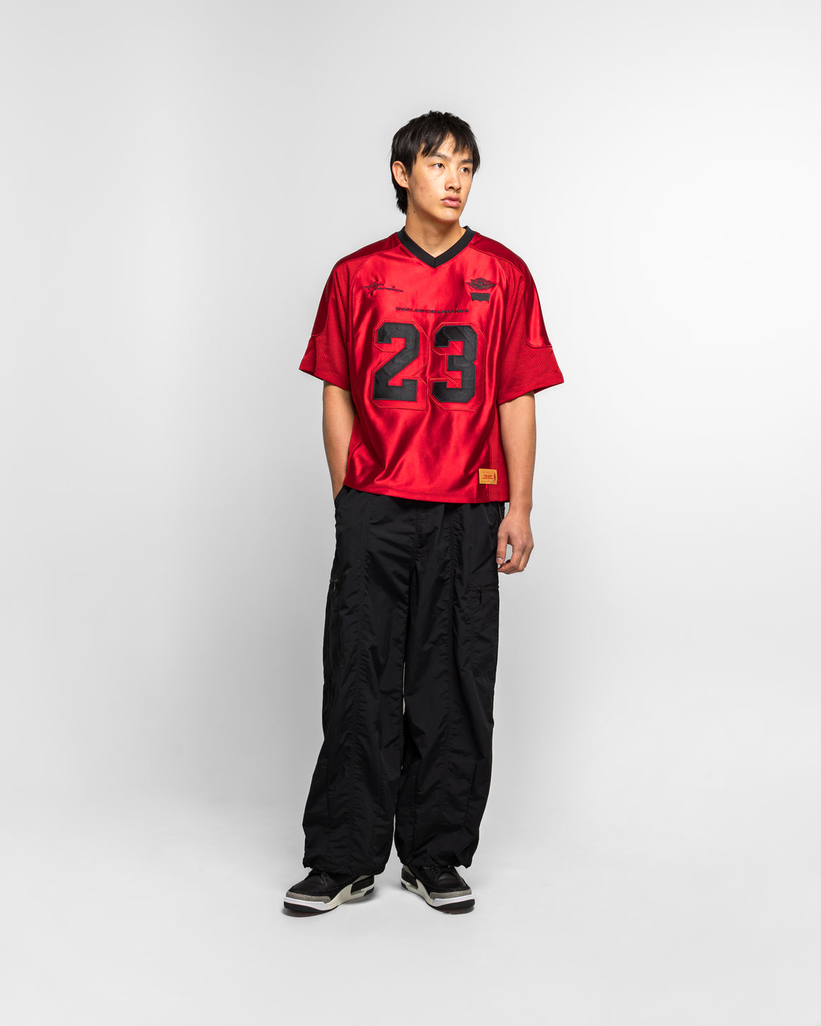 Jordan - SS Jersey x Levis - Gym Red/Black - UP THERE