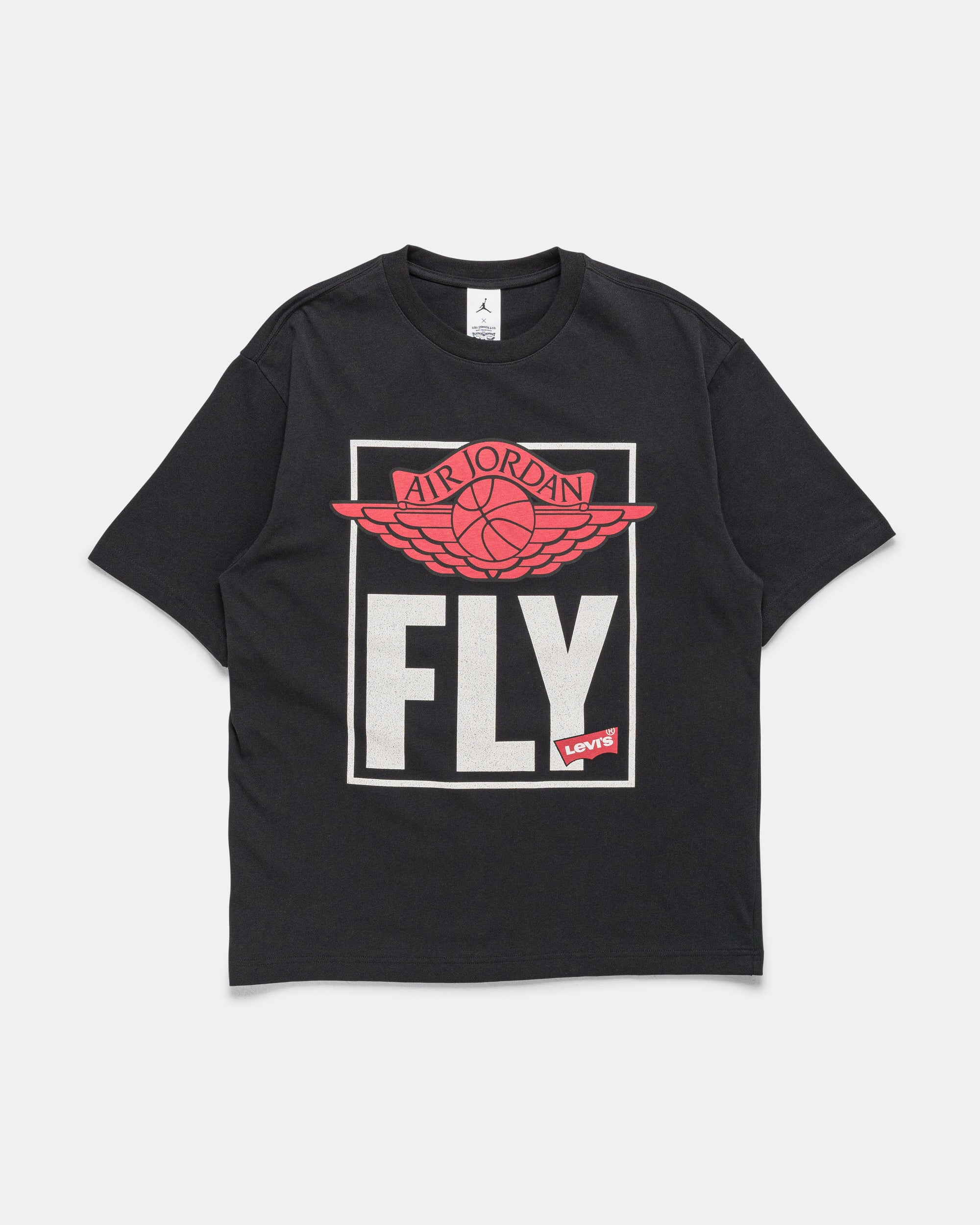 Jordan - SS Tee x Levis - Black | UP THERE