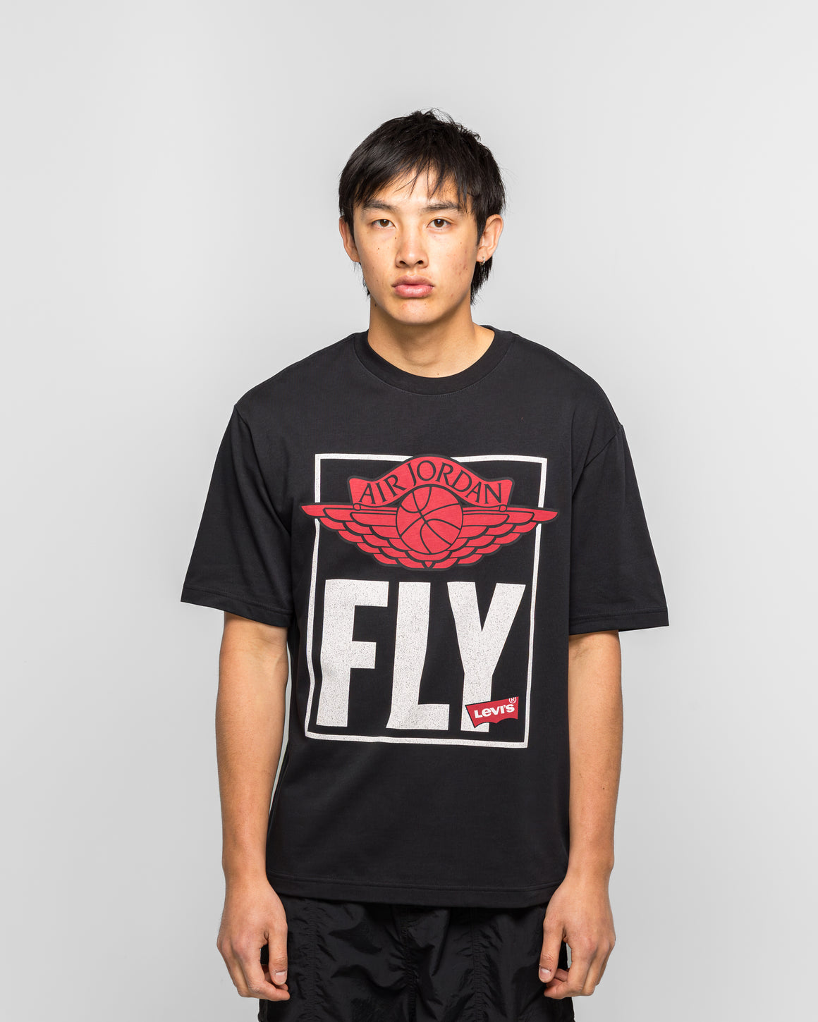 Jordan - SS Tee x Levis - Black - UP THERE