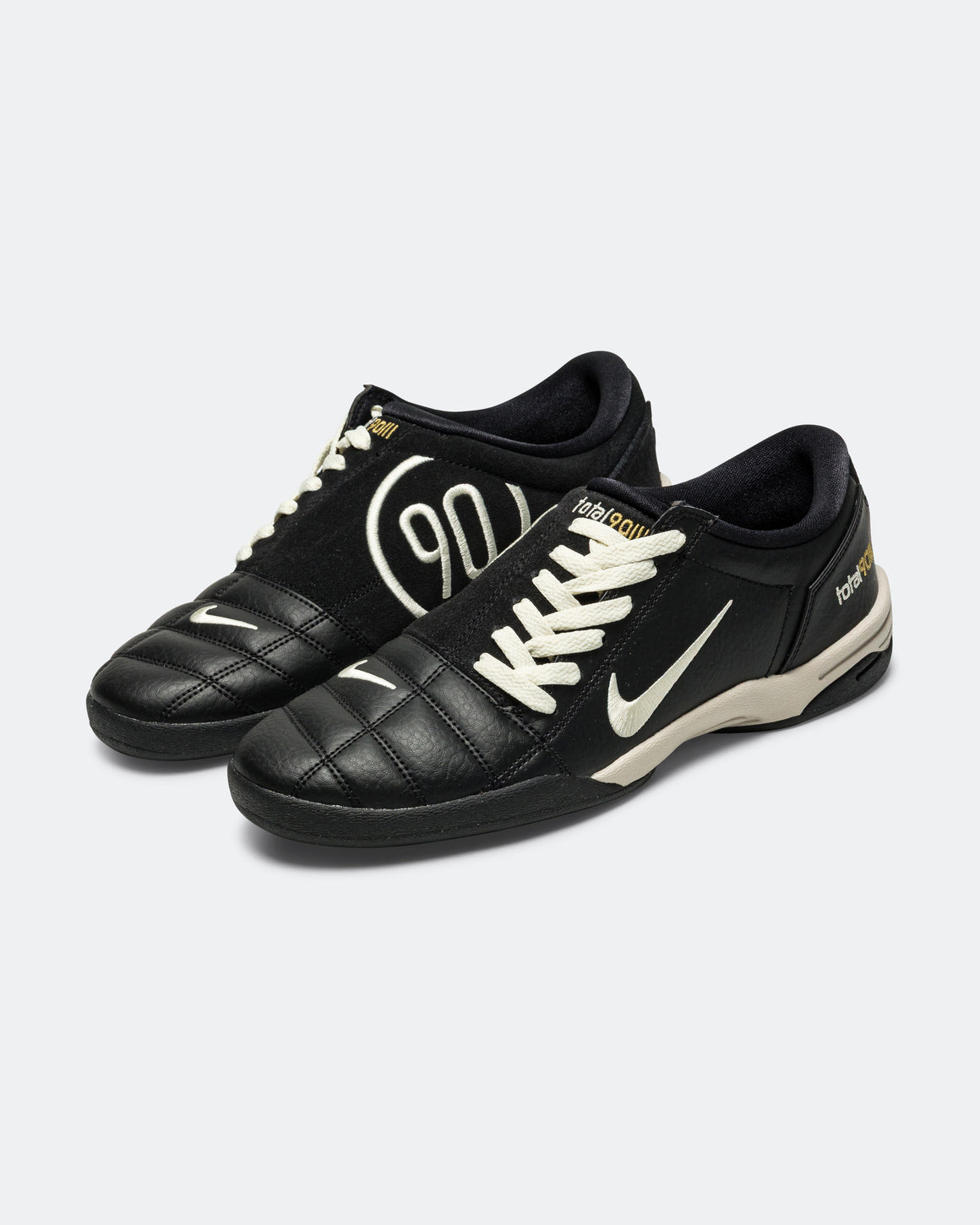 Nike - Total 90 - Black/Coconut Milk-Metallic Gold - UP THERE