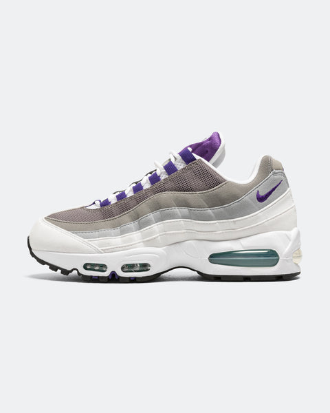 Nike - Womens Air Max 95 OG - White/Court Purple-Emerald Green