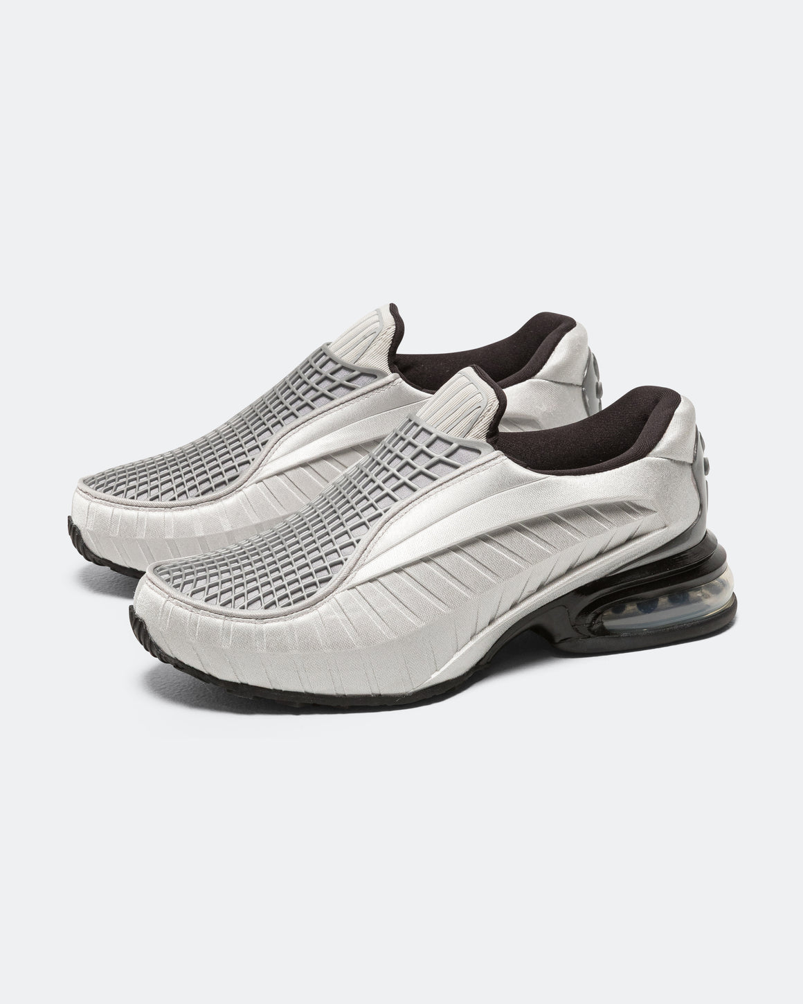Nike - Womens Air Max Dolce - Metallic Silver/Black-Metallic Silver - UP THERE