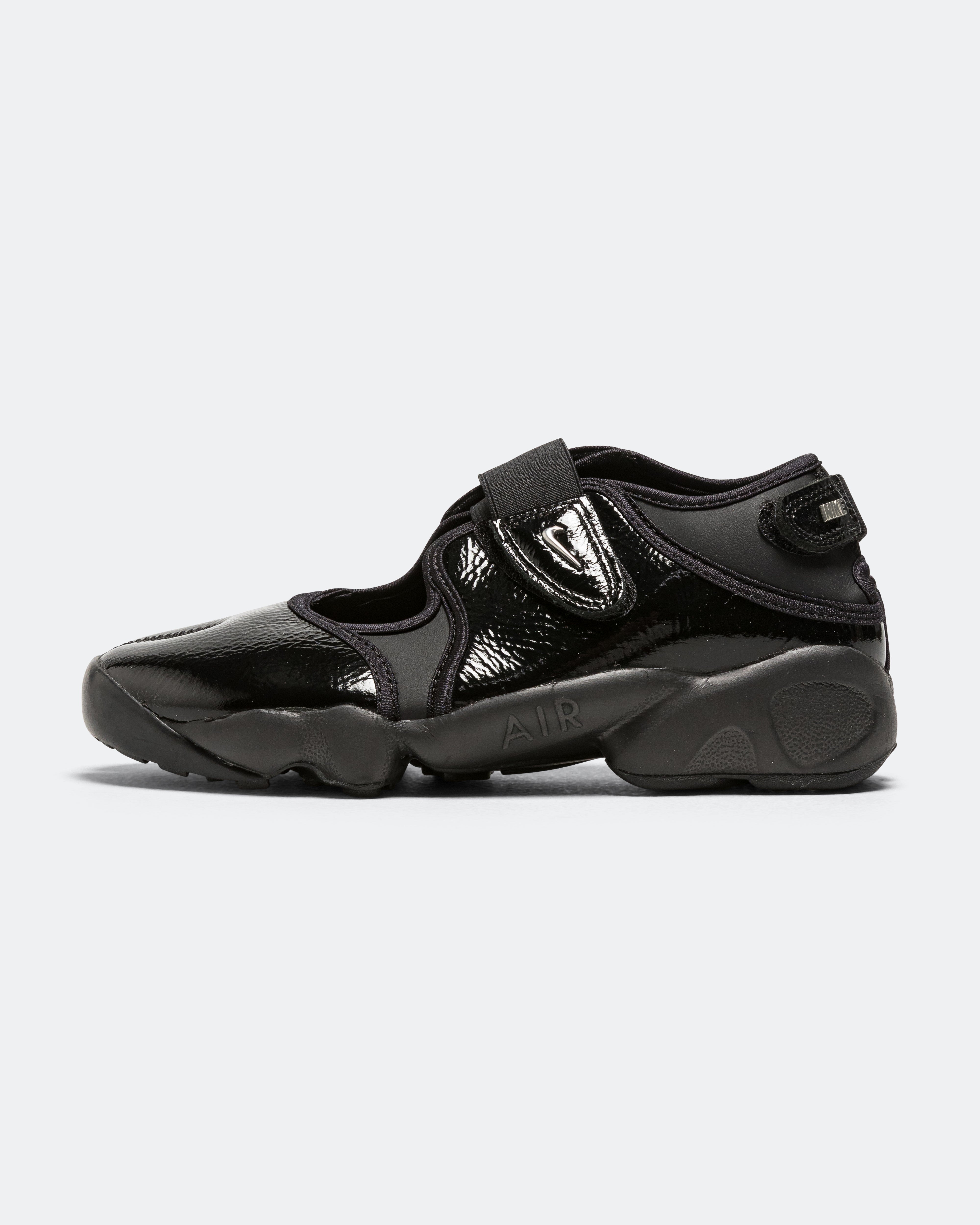 Nike - Womens Air Rift - Black/Metallic Silver | UP THERE