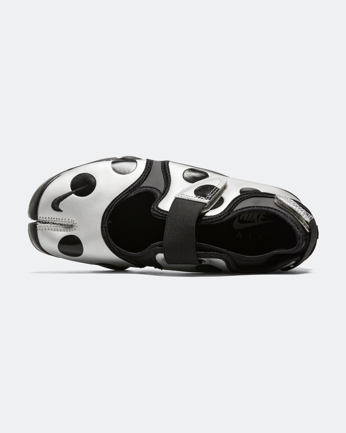 Nike - Womens Air Rift Dot - Black/Black-Metallic Silver - UP THERE