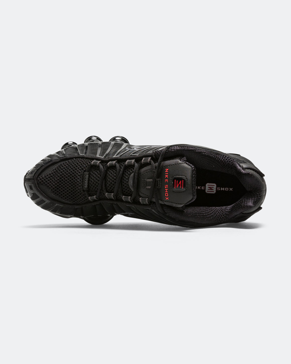 Nike - Womens Shox TL - Black/Black-Metallic Hematite-Max Orange - UP THERE