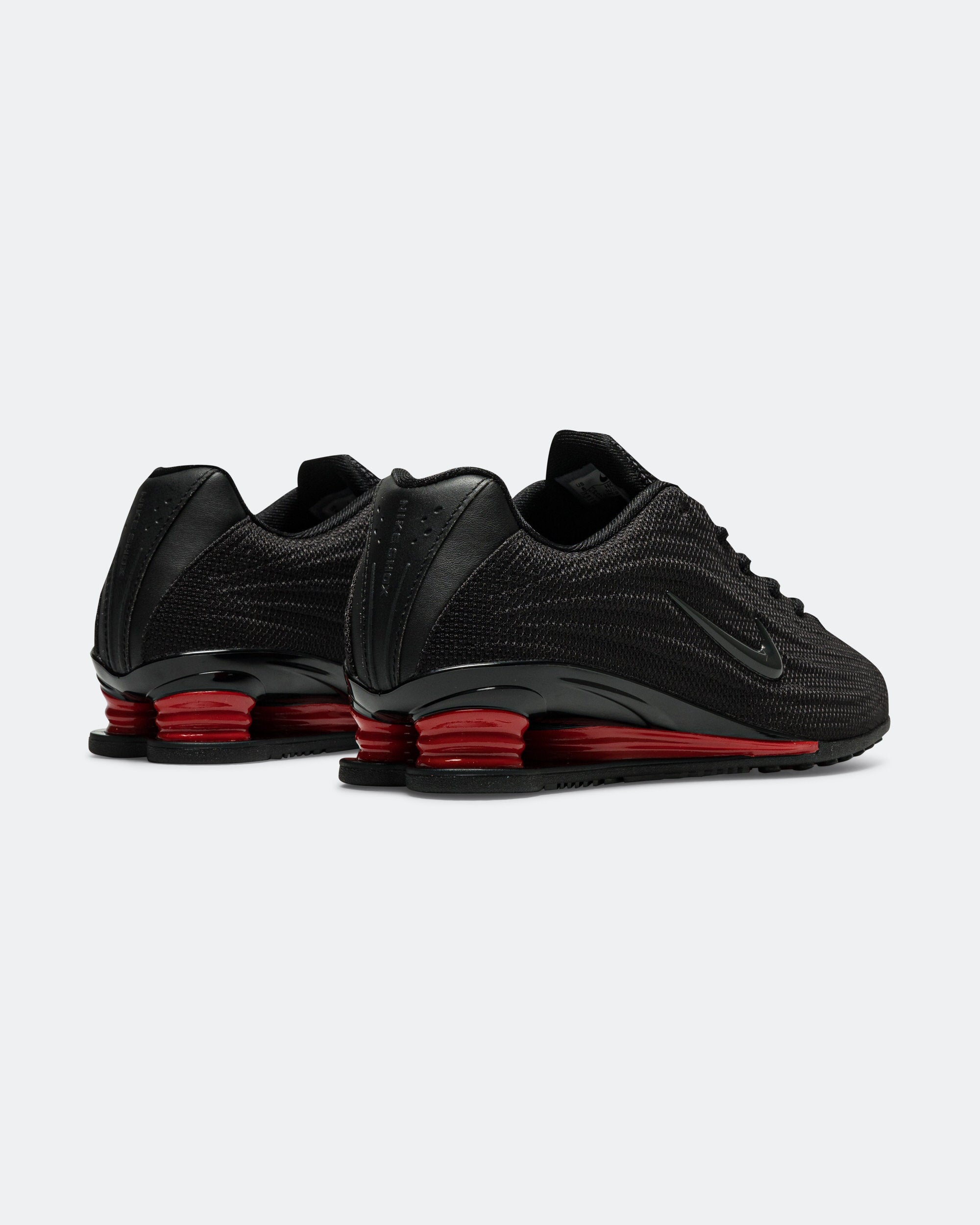 Nike - Womens Shox Z - Black/Black-University Red | UP THERE