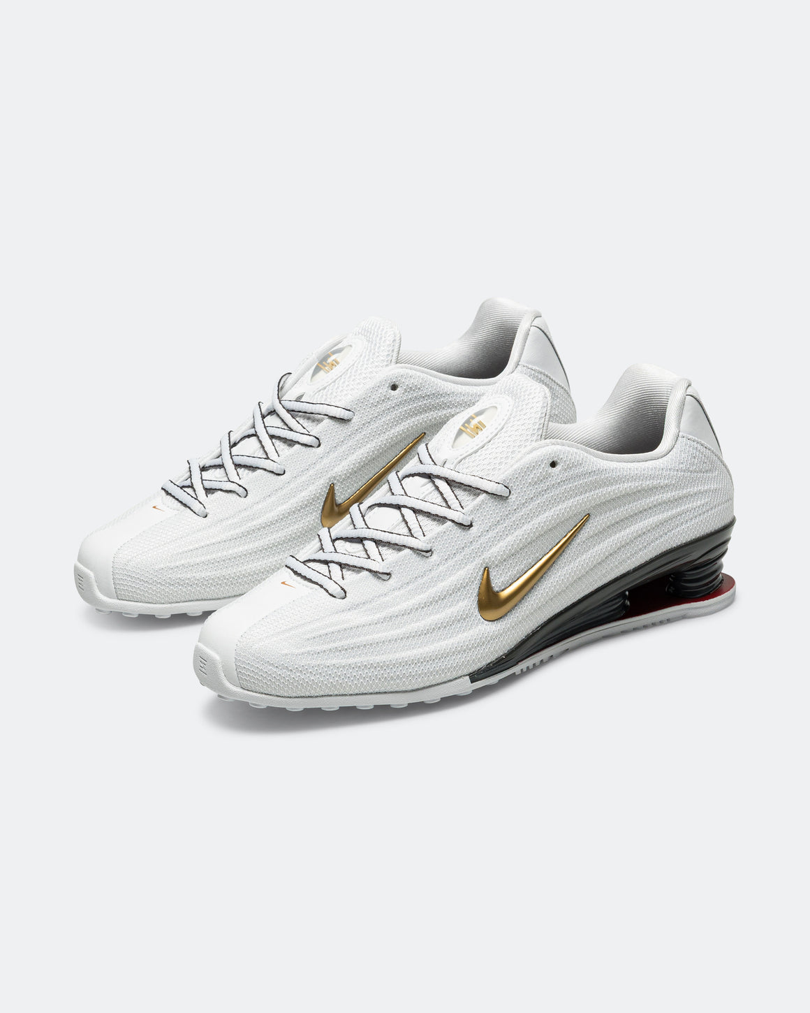 Nike - Womens Shox Z - White/Metallic Gold-Varsity Red - UP THERE