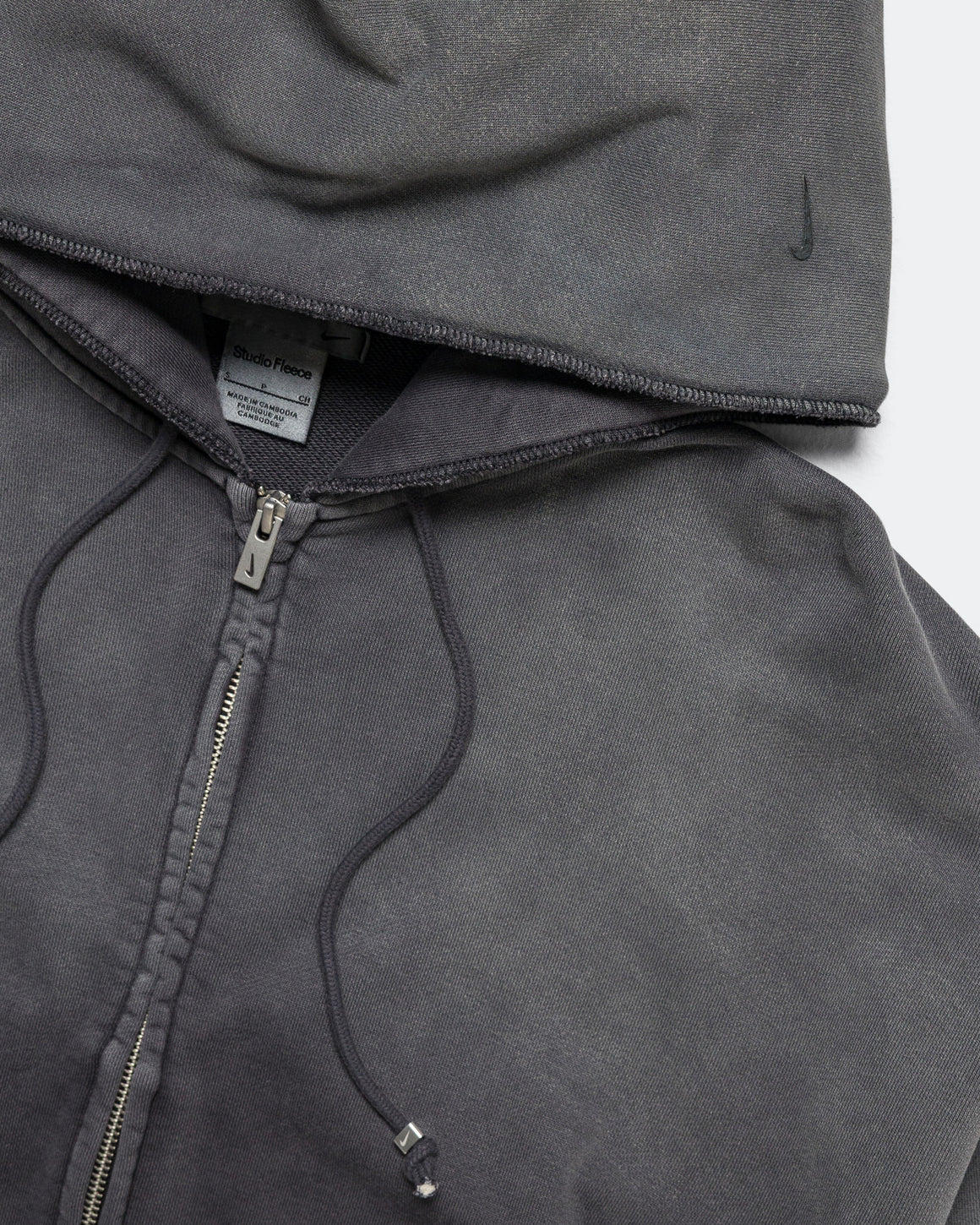 Nike - Womens Studio Fleece Hoodie - Black - UP THERE