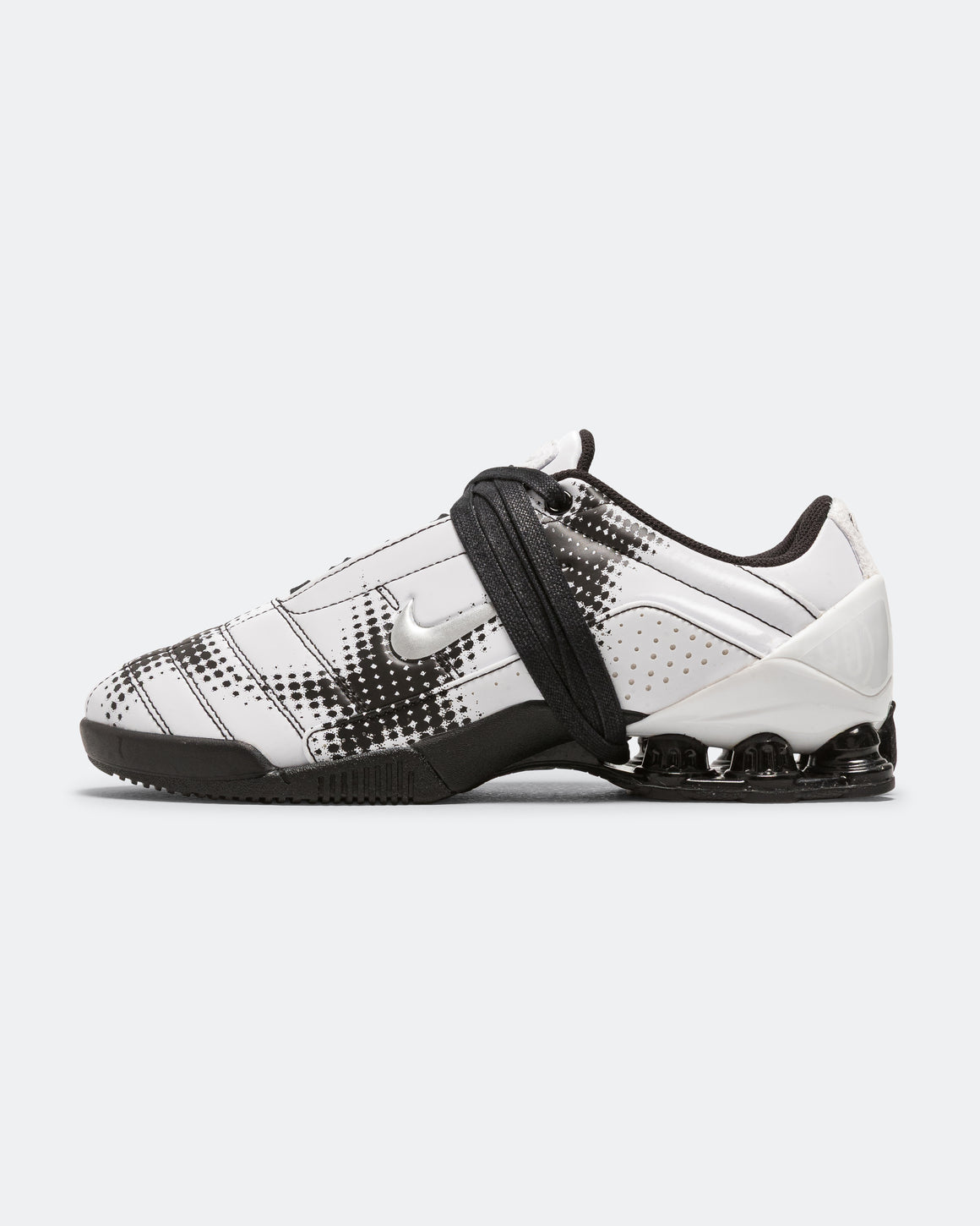 Nike - Womens T90 Shox Magia WC - White/Metallic Silver-Black - UP THERE