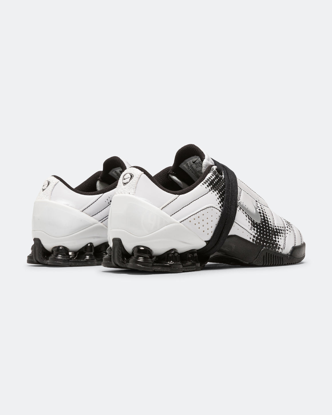 Nike - Womens T90 Shox Magia WC - White/Metallic Silver-Black - UP THERE