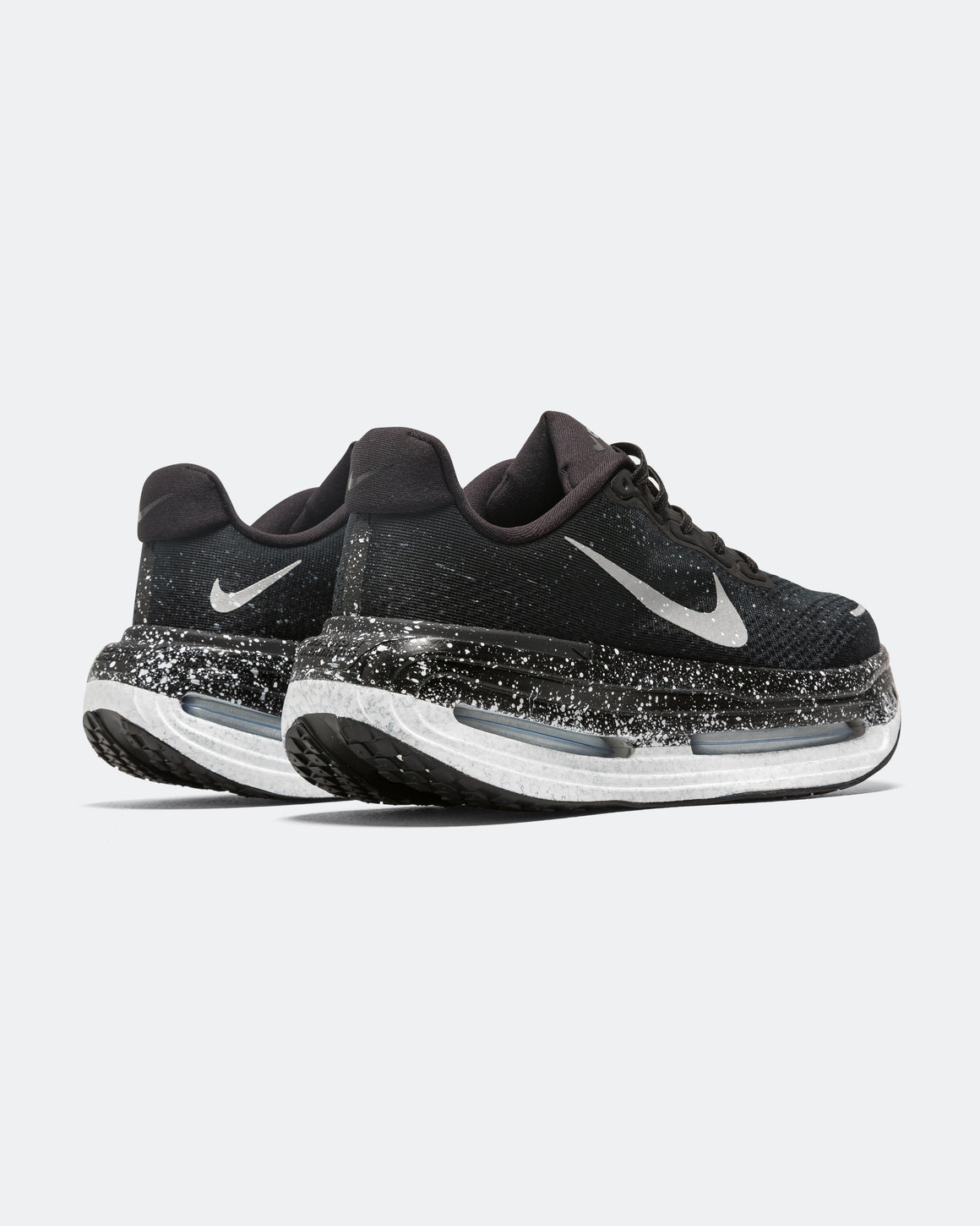 Nike - Womens Vomero Premium QS - Black/White-Metallic Silver - UP THERE