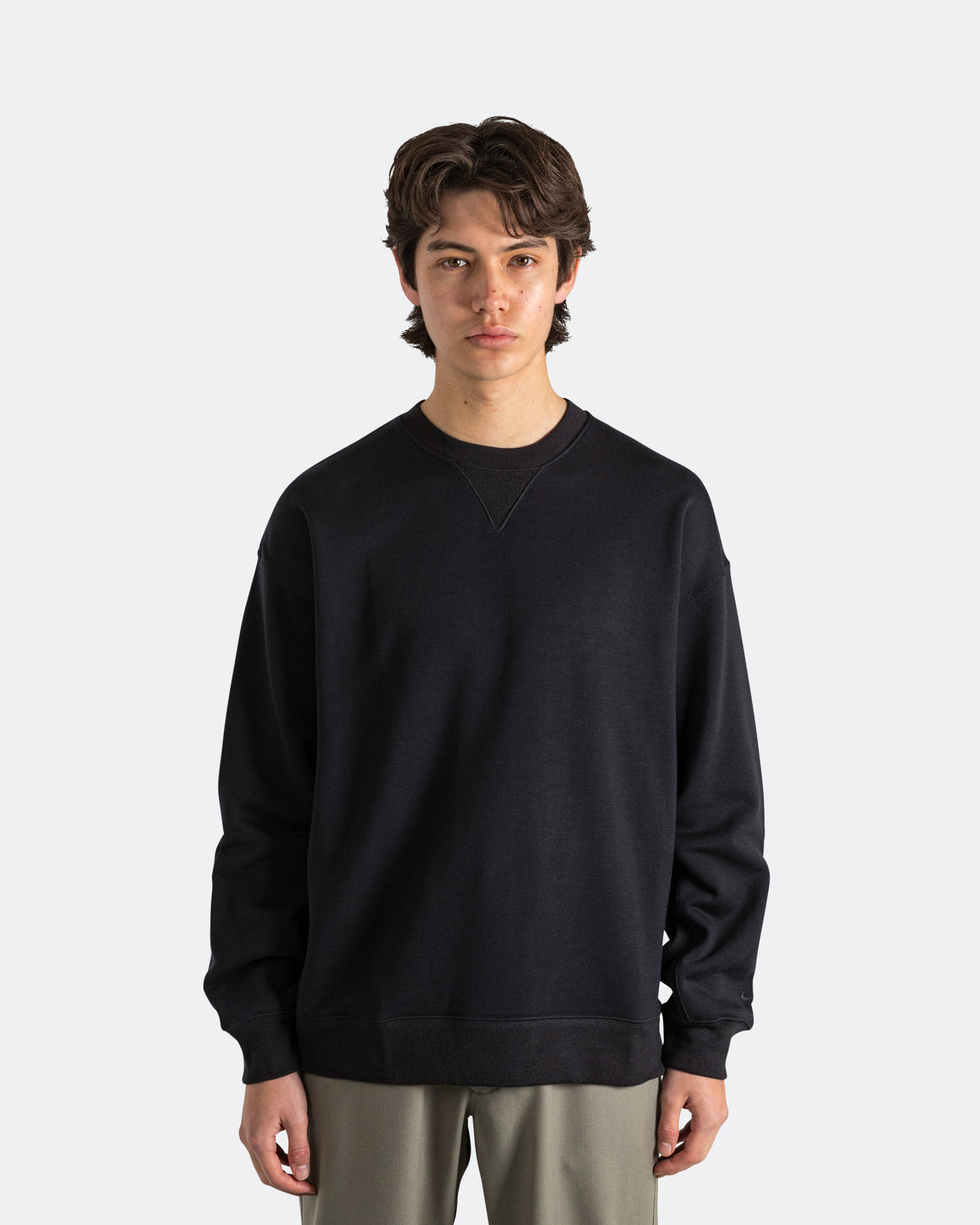 Nike - Wool Classics Crew - Black - UP THERE