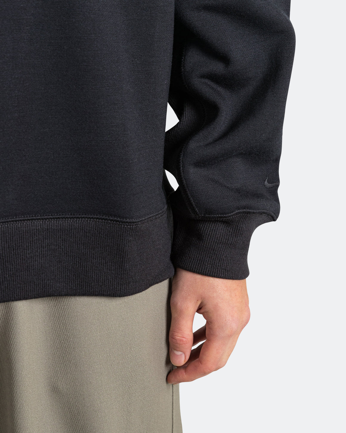 Nike - Wool Classics Crew - Black - UP THERE