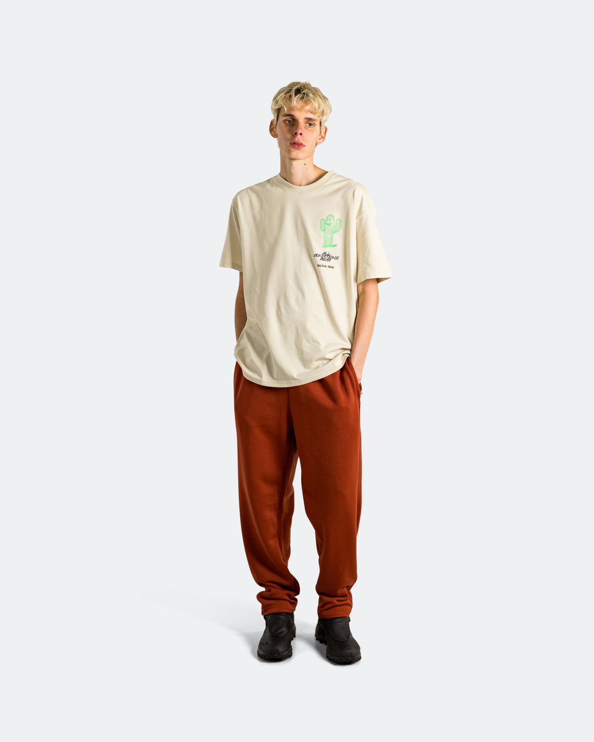 Nike - Wool Classics Fleece Pant Open Hem - Mars Stone - UP THERE