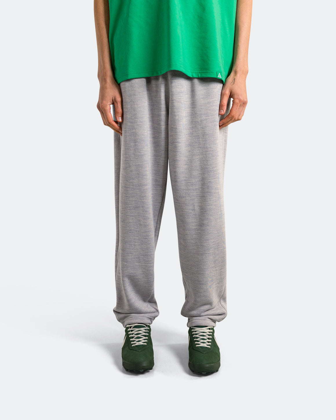 Nike - Wool Classics Fleece Pant Open Hem - Matte Silver - UP THERE