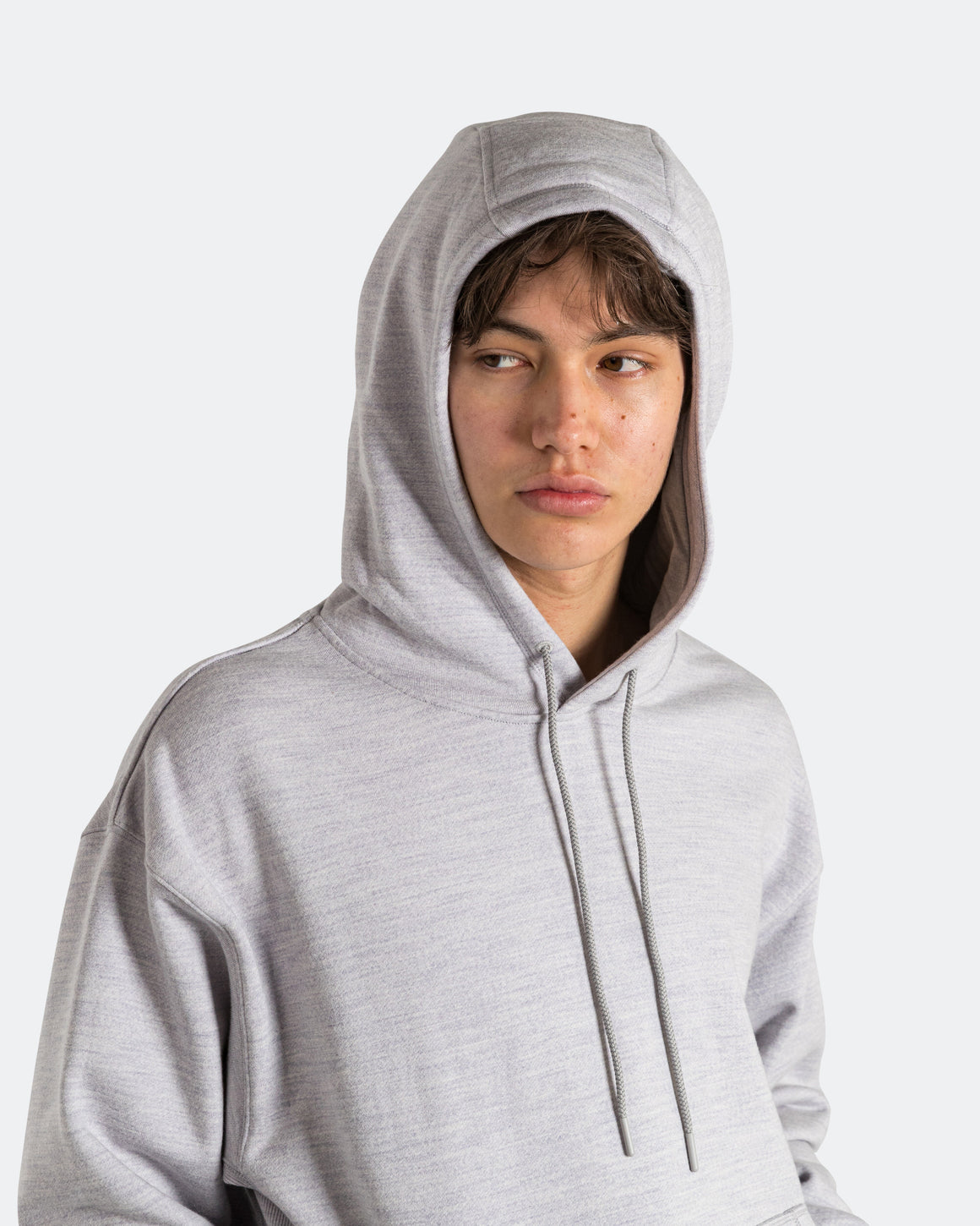 Nike - Wool Classics Hoodie - Matte Silver/Heather Grey - UP THERE