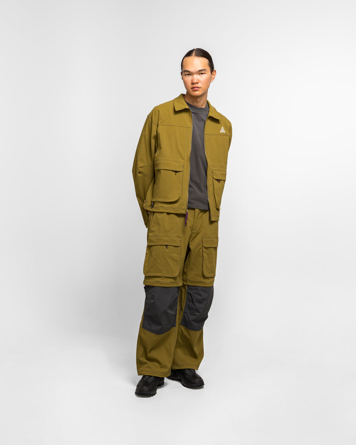 Nike ACG - Zip Smith Summit Cargo Pant - Olive Flak/Anthracite-Summit White - UP THERE