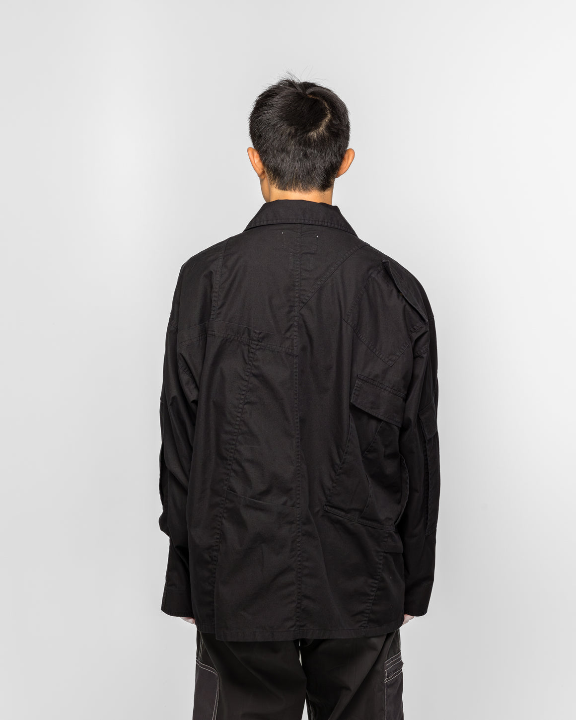 NOMARHYTHM TEXTILE - Rebuild Coverall Jacket x Needles - Black - UP THERE