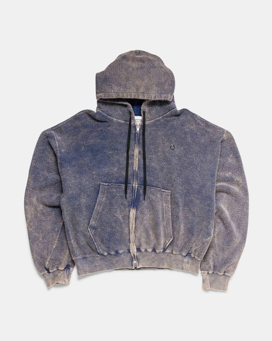 NOMARHYTHM TEXTILE - Hand Dye Twist Parka - Navy - UP THERE
