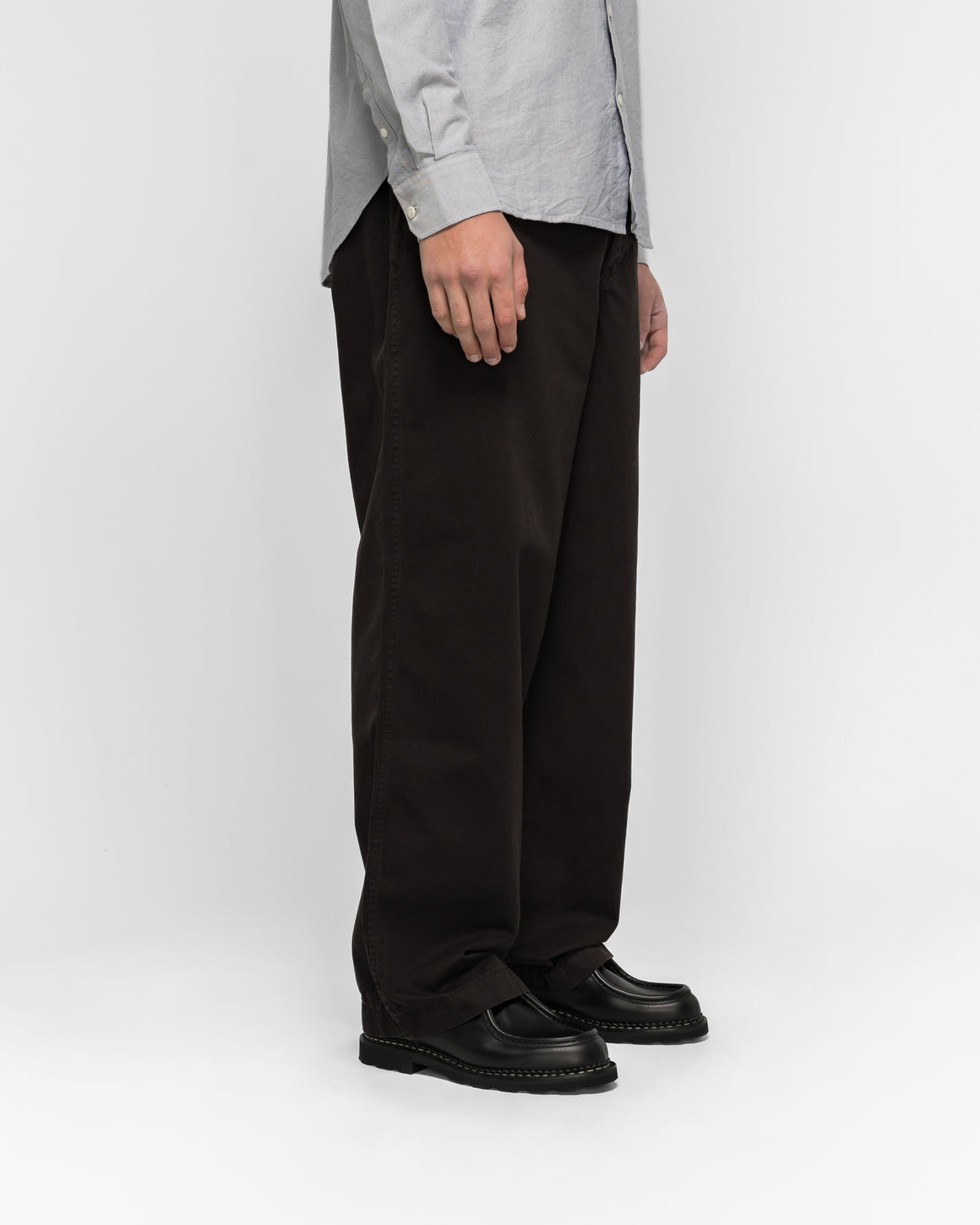 Norse Projects - Nordmarka Broken Twill Chino - Black - UP THERE