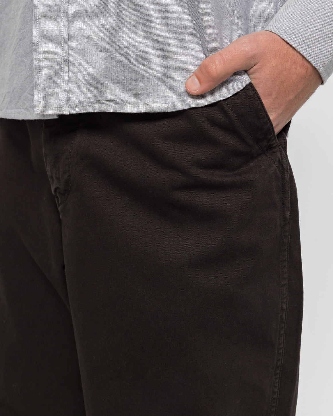 Norse Projects - Nordmarka Broken Twill Chino - Black - UP THERE