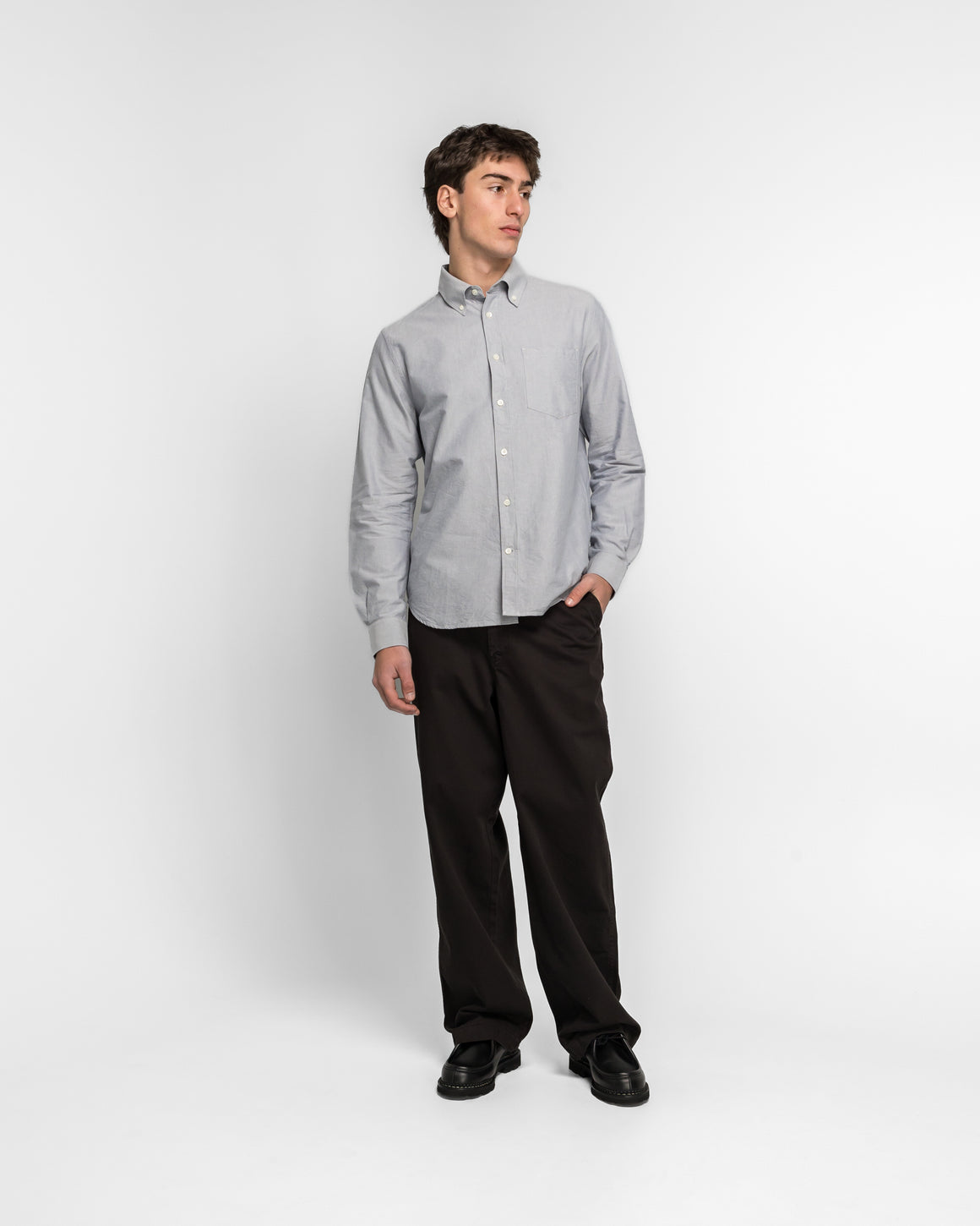 Norse Projects - Nordmarka Broken Twill Chino - Black - UP THERE