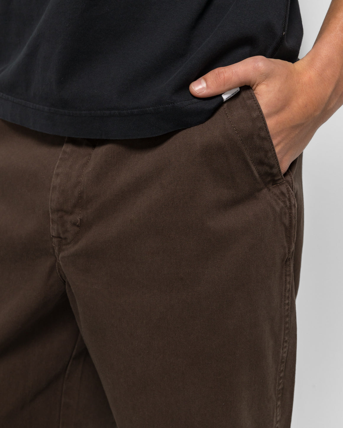 Norse Projects - Nordmarka Broken Twill Chino - Delicioso Brown - UP THERE