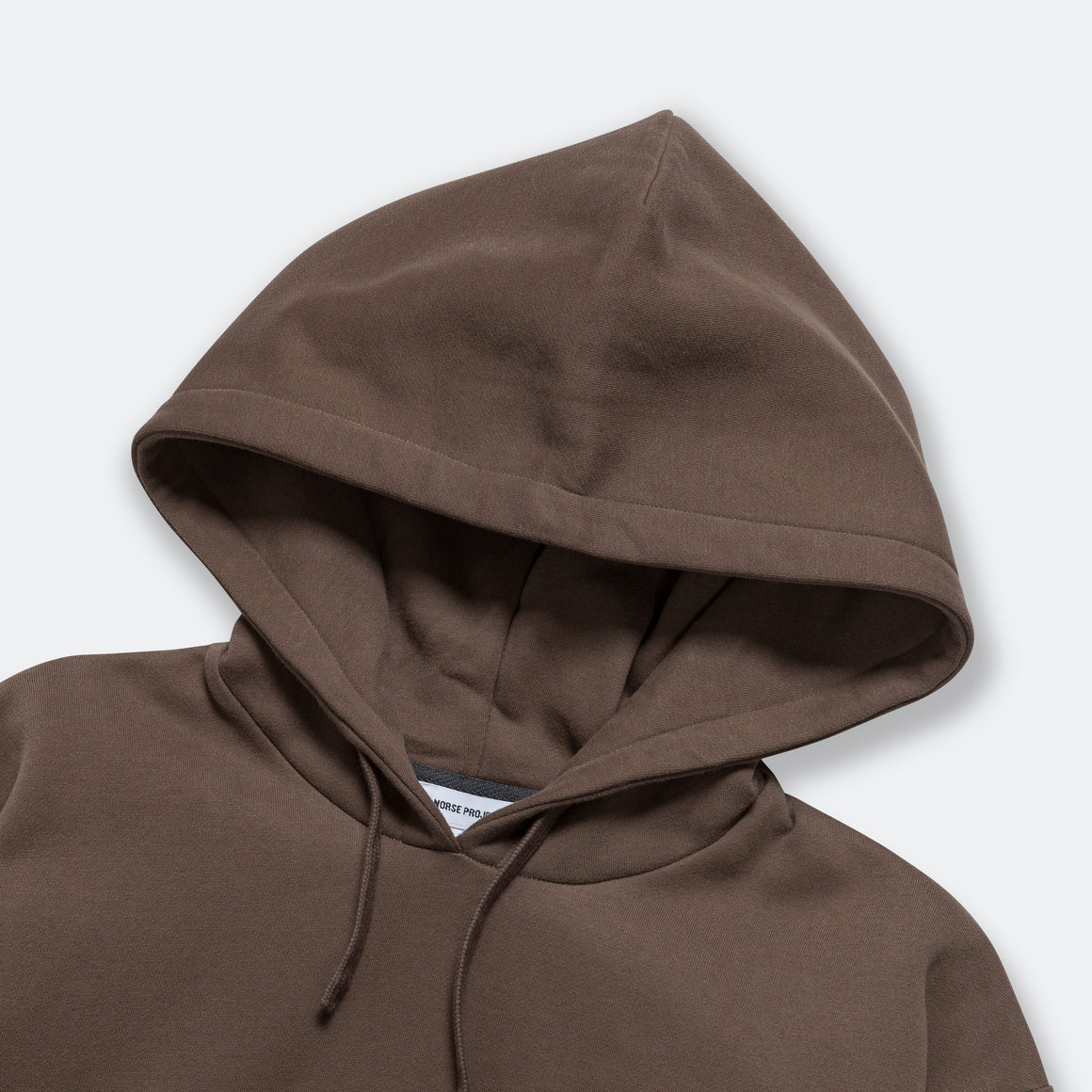 Norse Projects - Arne Brushed Hood - Taupe - UP THERE